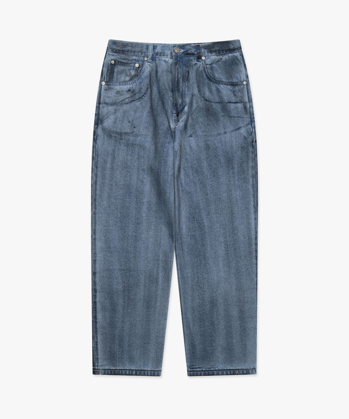 엘엠씨(LMC) DIRTY WASHED WIDE DENIM PANTS light blue