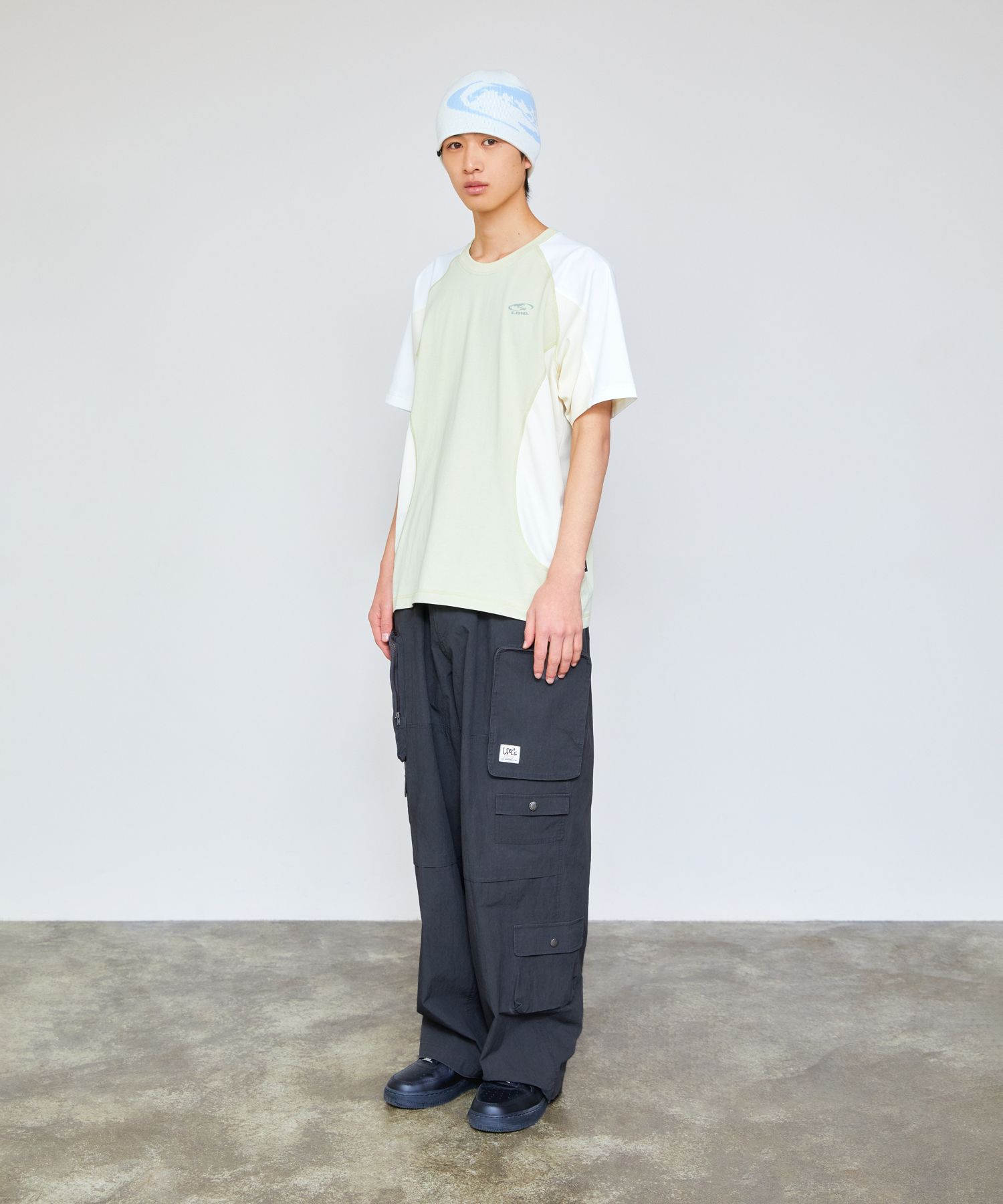 MUSINSA | LMC PIGMENT DYED MULTI CARGO WIDE PANTS sand