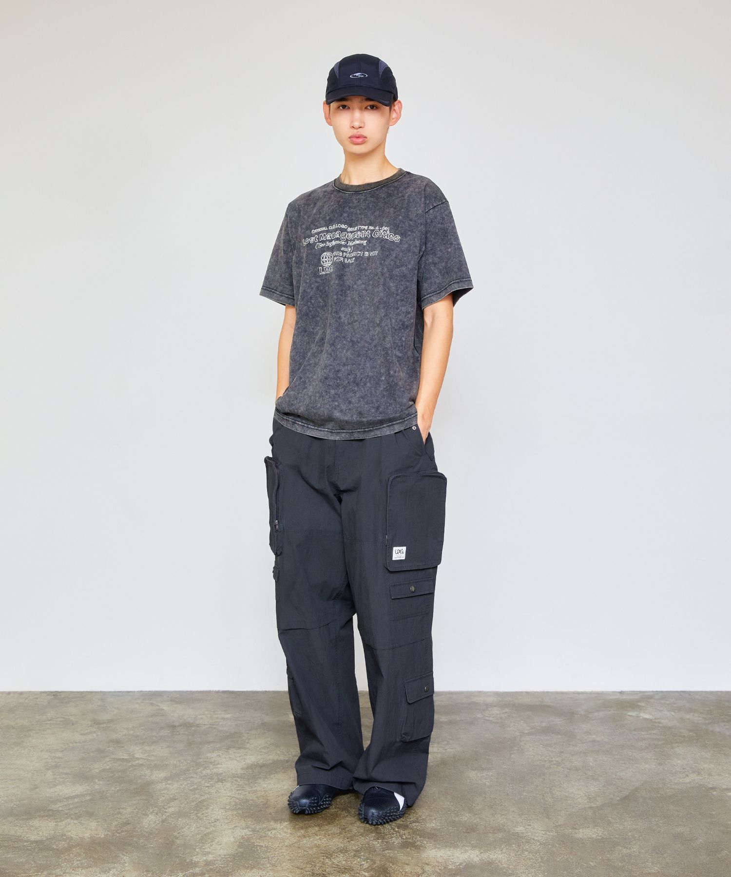 [ LMC]★PAINTING WIDE CARGO PANTS MUSINSA | LMC PAINTING WIDE CARGO PANTS white