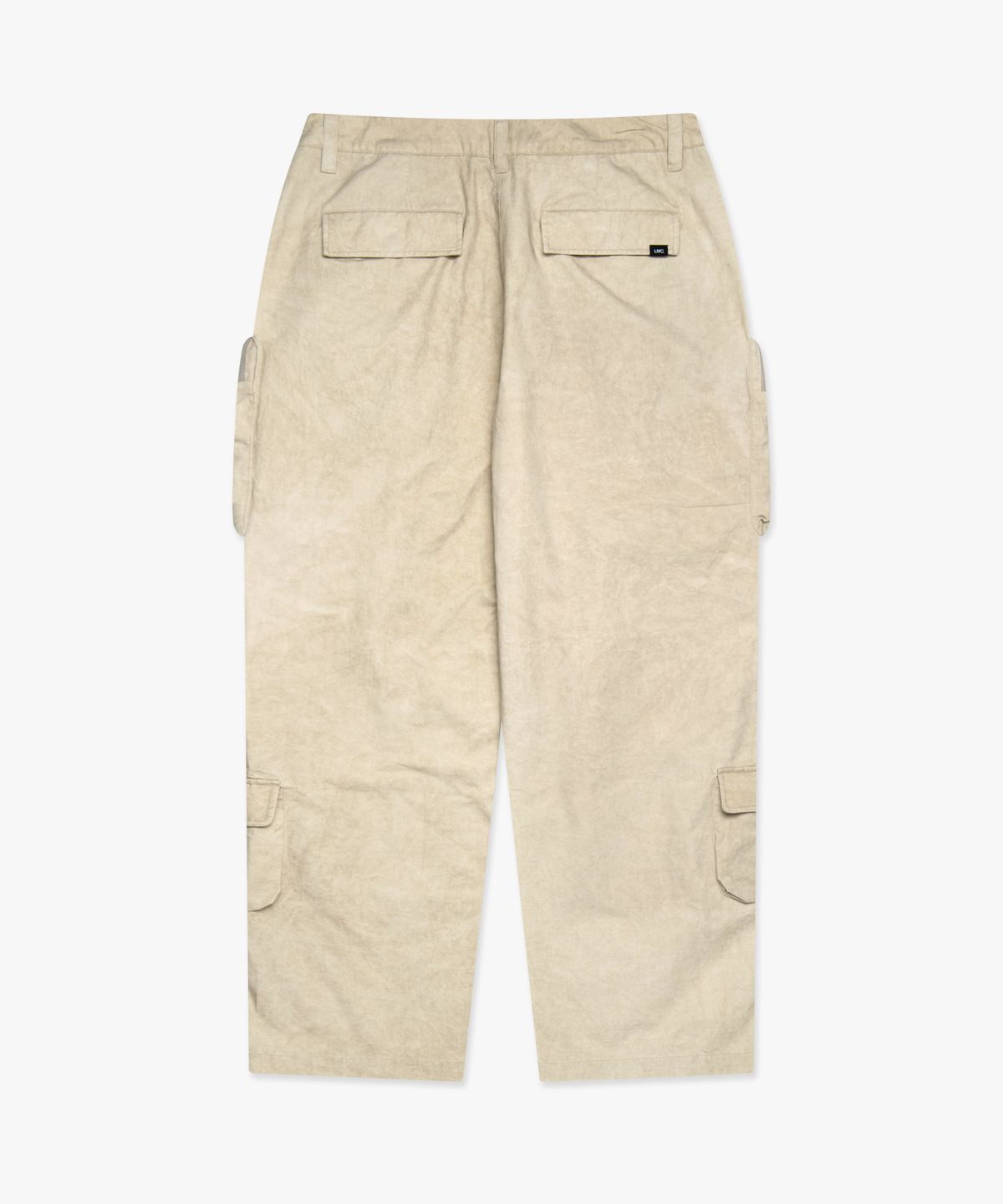 엘엠씨(LMC) PIGMENT DYED MULTI CARGO WIDE PANTS sand