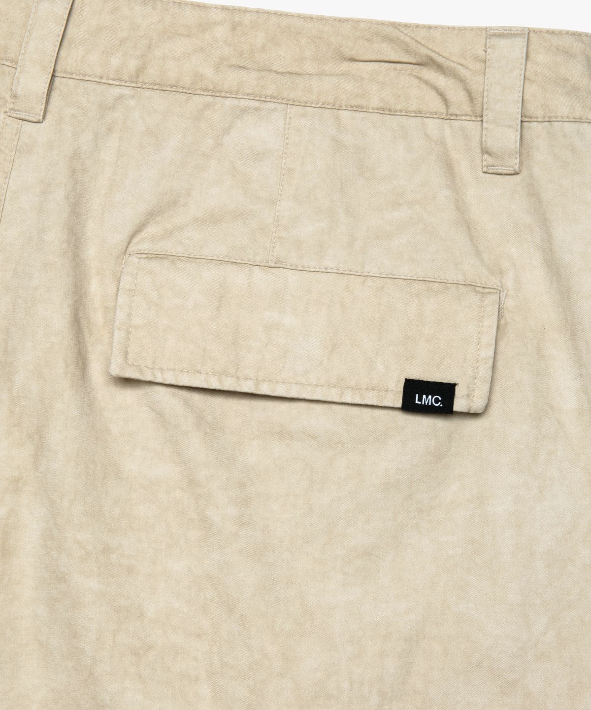 엘엠씨(LMC) PIGMENT DYED MULTI CARGO WIDE PANTS sand