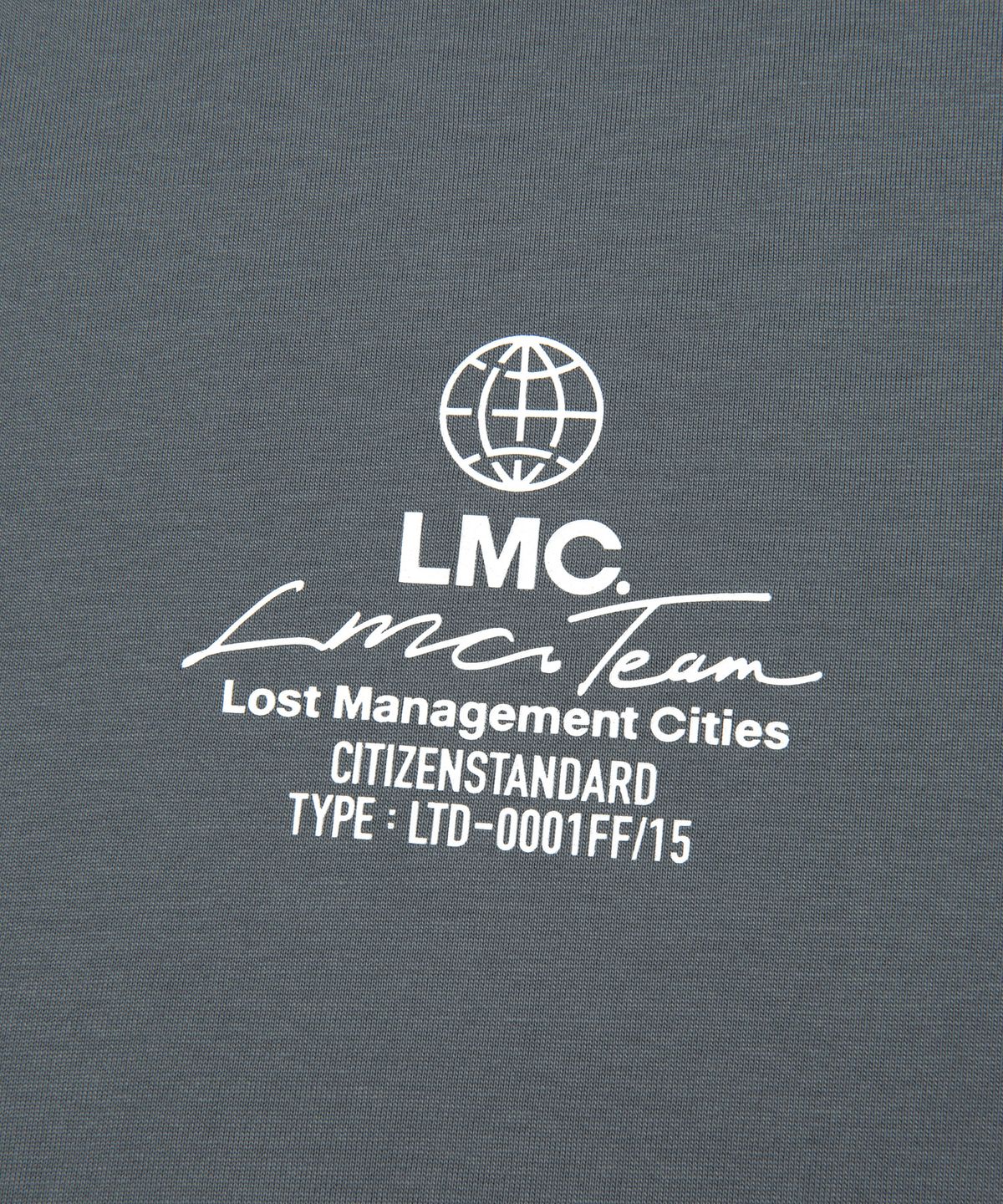 엘엠씨(LMC) SIGNATURE GLOBE LONG SLV TEE gray