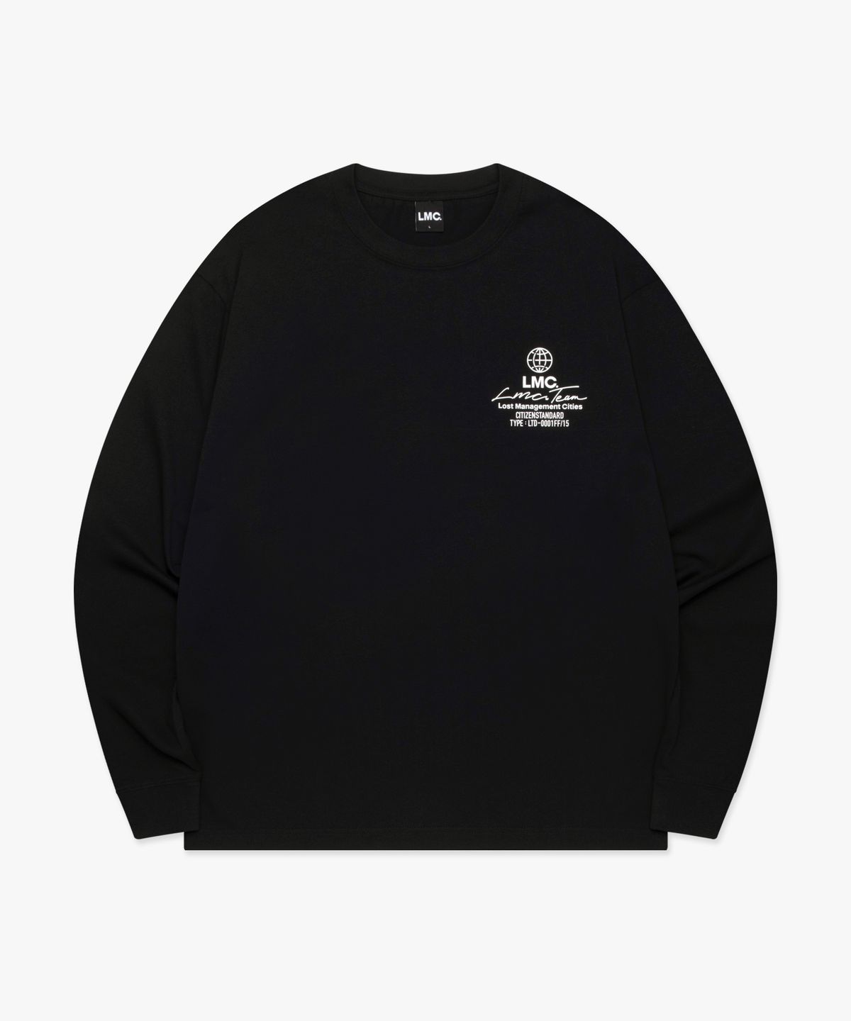 엘엠씨(LMC) SIGNATURE GLOBE LONG SLV TEE black