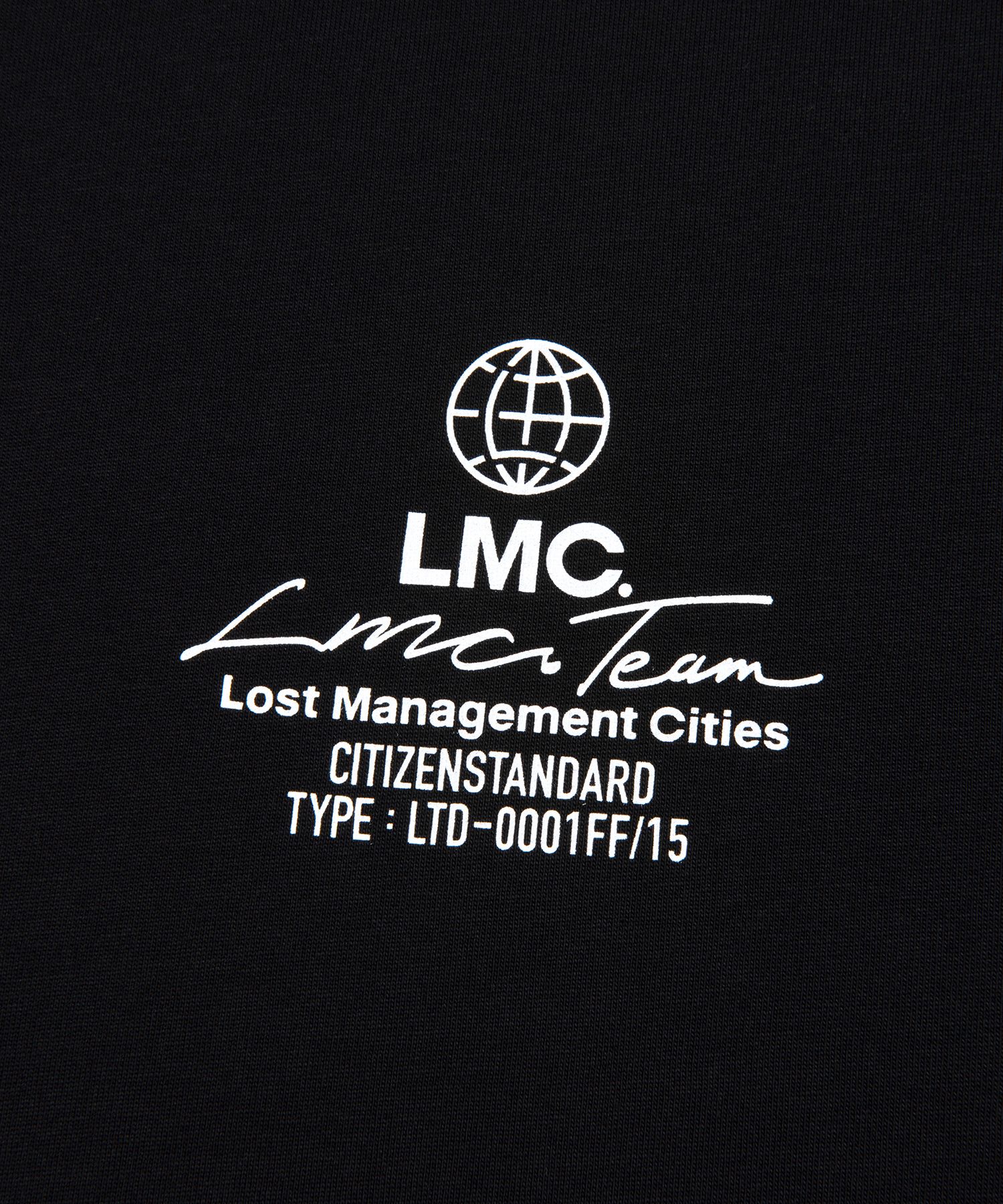 ■LMC■ GLOBE LONG SLV TEE 2PACK black 0LM45CLS112BLK MUSINSA | LMC SIGNATURE GLOBE LONG SLV TEE black