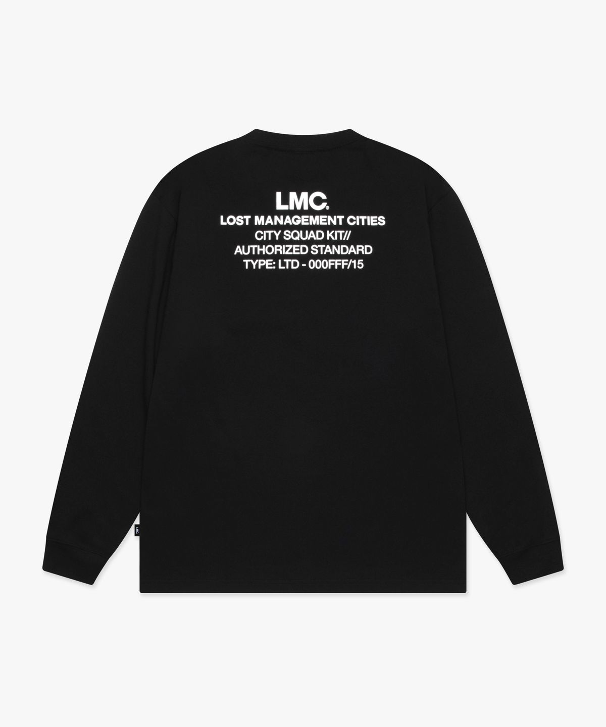 엘엠씨(LMC) AUTHORIZED STANDARD LONG SLV TEE black