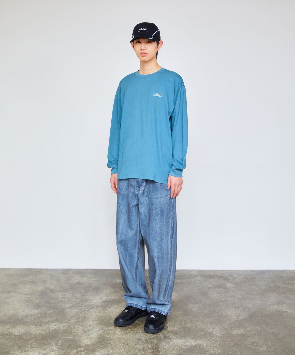엘엠씨(LMC) DOODLE GLOBE LONG SLV TEE mint