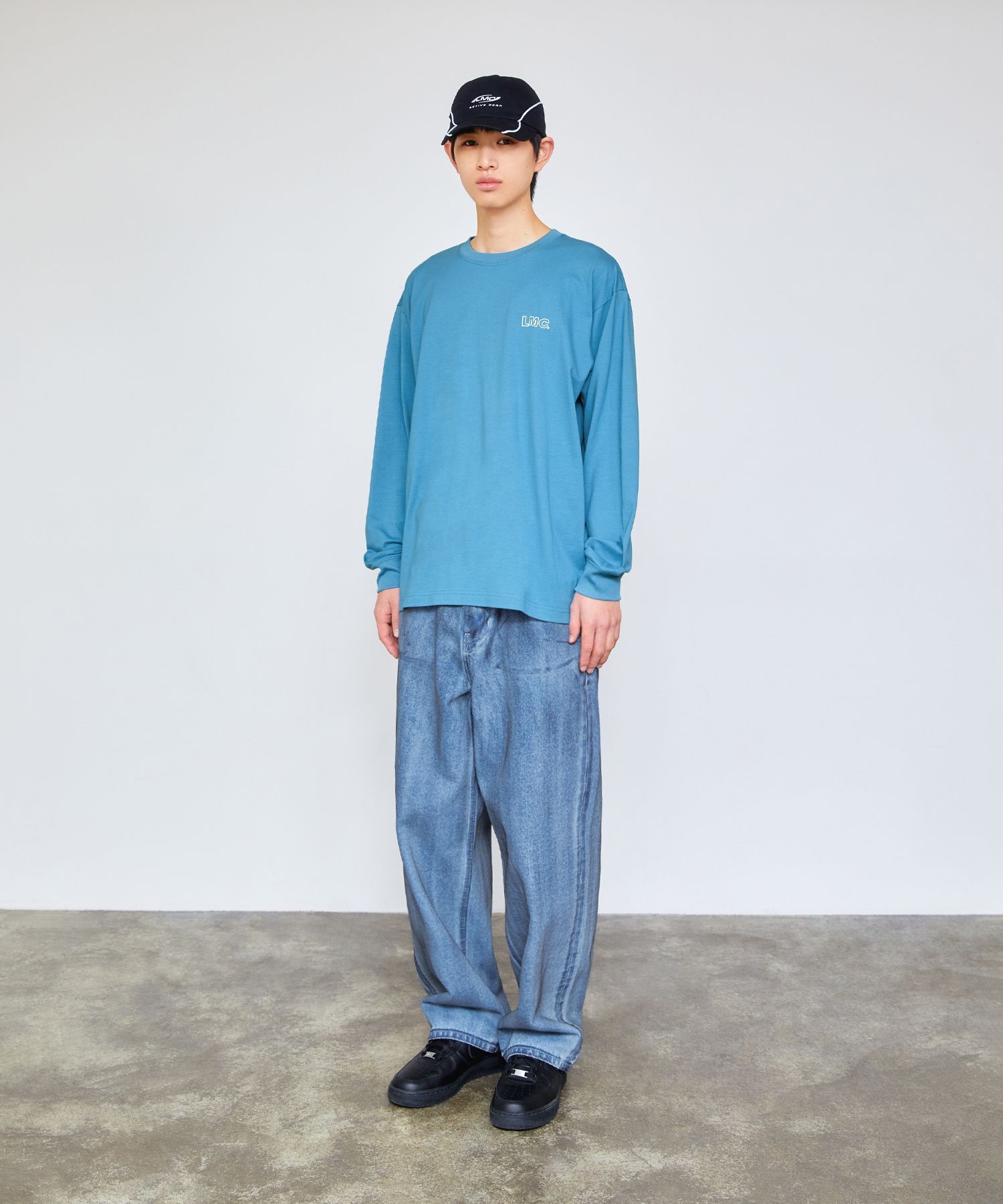 2025SS★LMC★大人気 DOODLE GLOBE LONG SLV TEE 長袖TシャツLHG MUSINSA | LMC DOODLE GLOBE LONG SLV TEE black