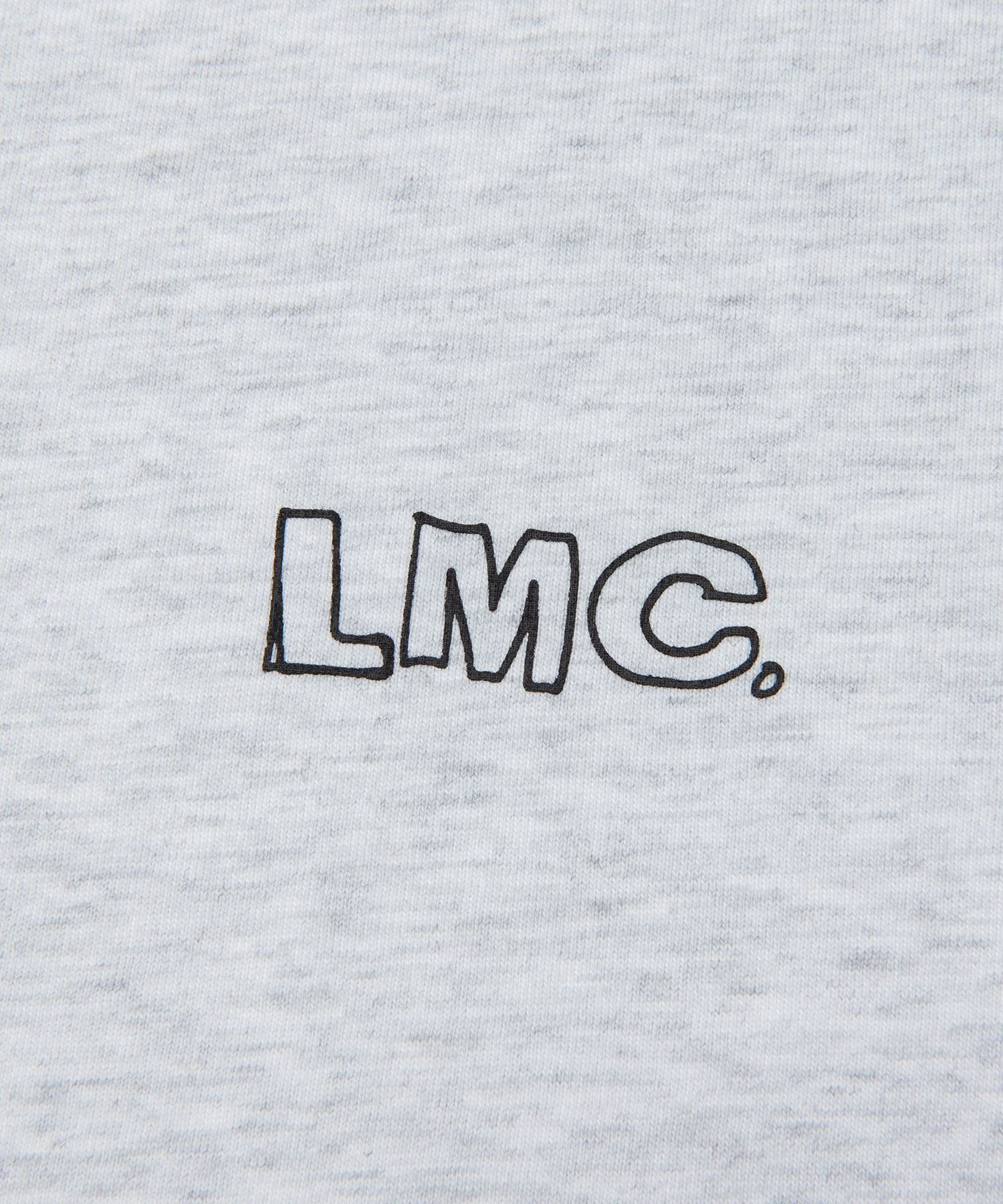 MUSINSA | LMC DOODLE GLOBE LONG SLV TEE light heather gray