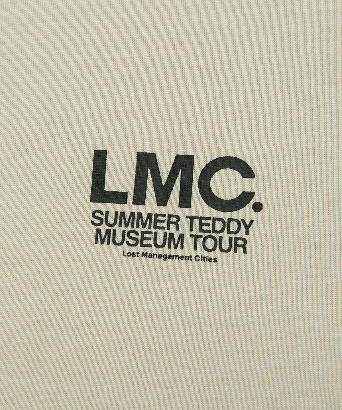 엘엠씨(LMC) SUMMER TEDDY MUSEUM TOUR LONG SLV TEE sand