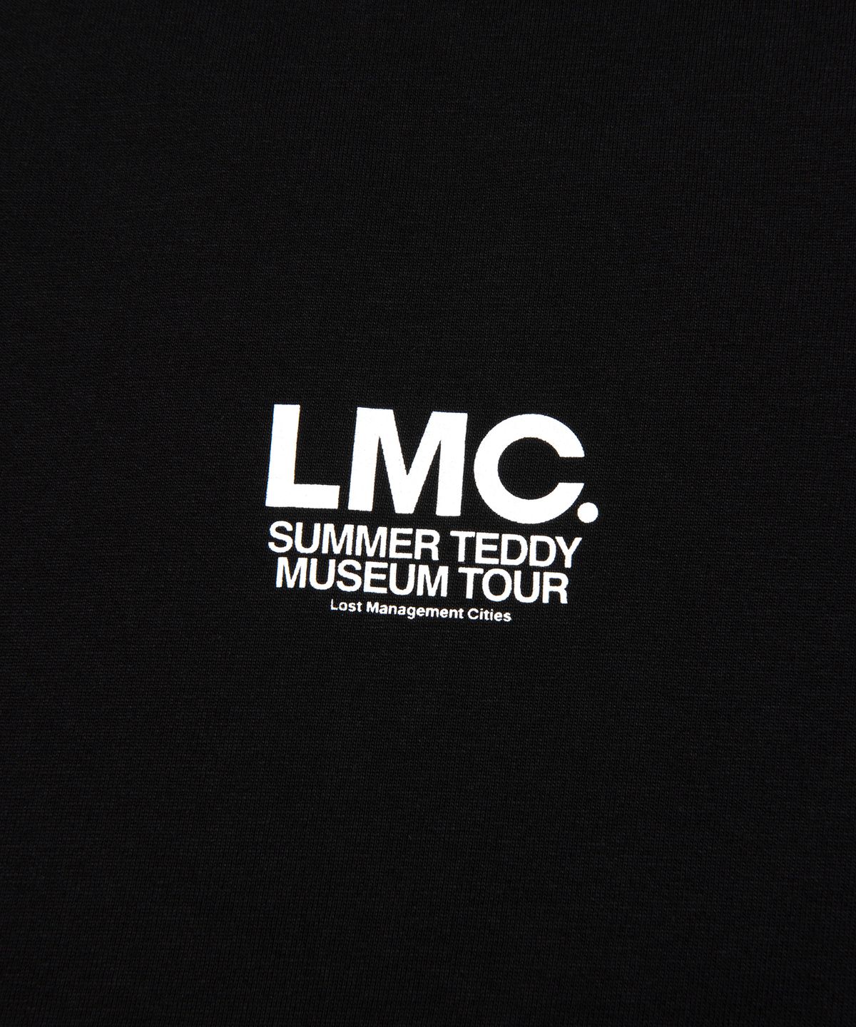 엘엠씨(LMC) SUMMER TEDDY MUSEUM TOUR LONG SLV TEE black