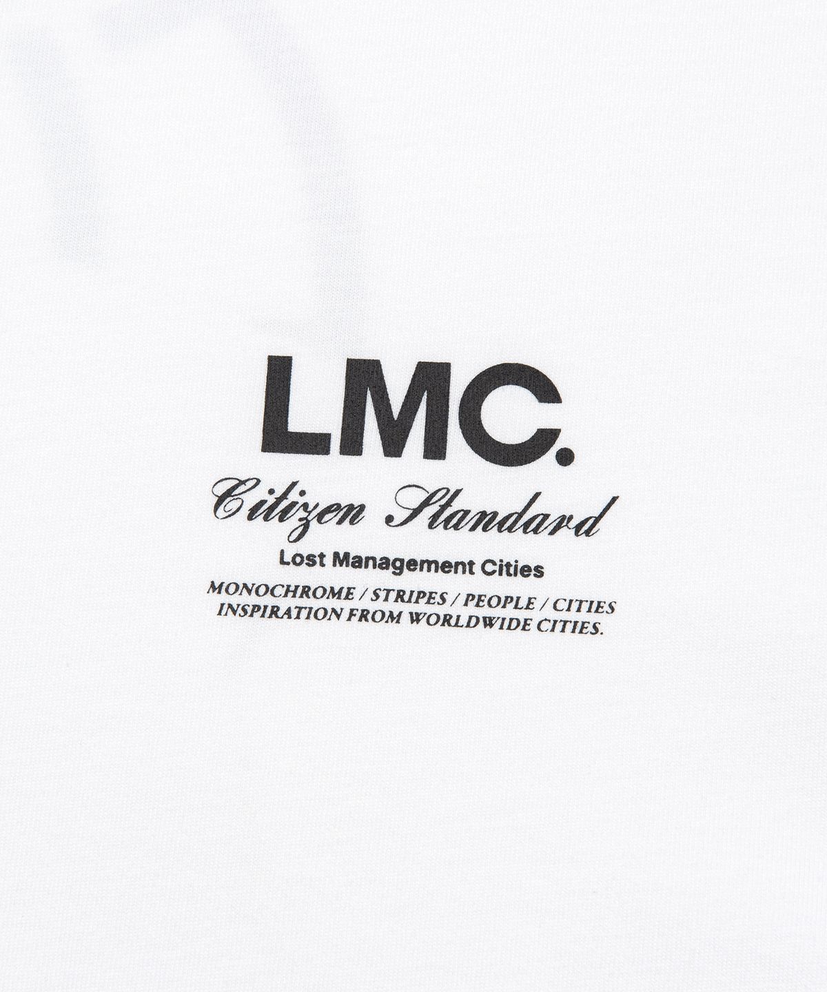 엘엠씨(LMC) FLYING PUPPY LONG SLV TEE white