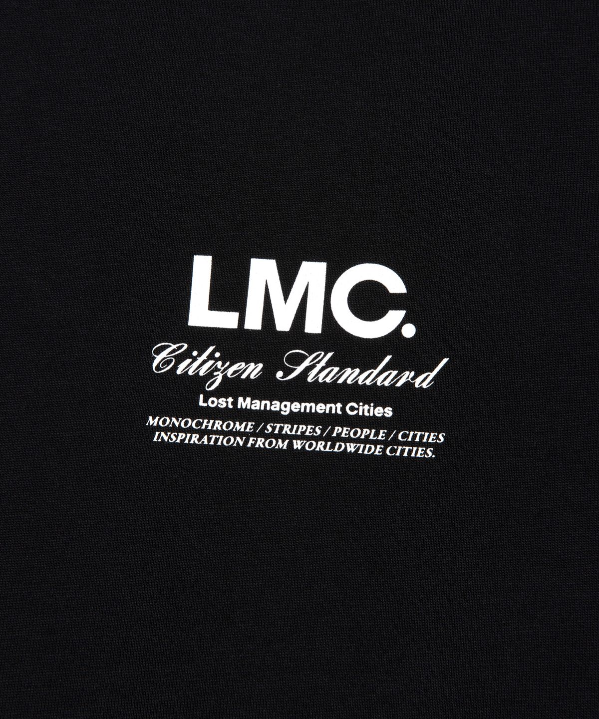엘엠씨(LMC) FLYING PUPPY LONG SLV TEE black