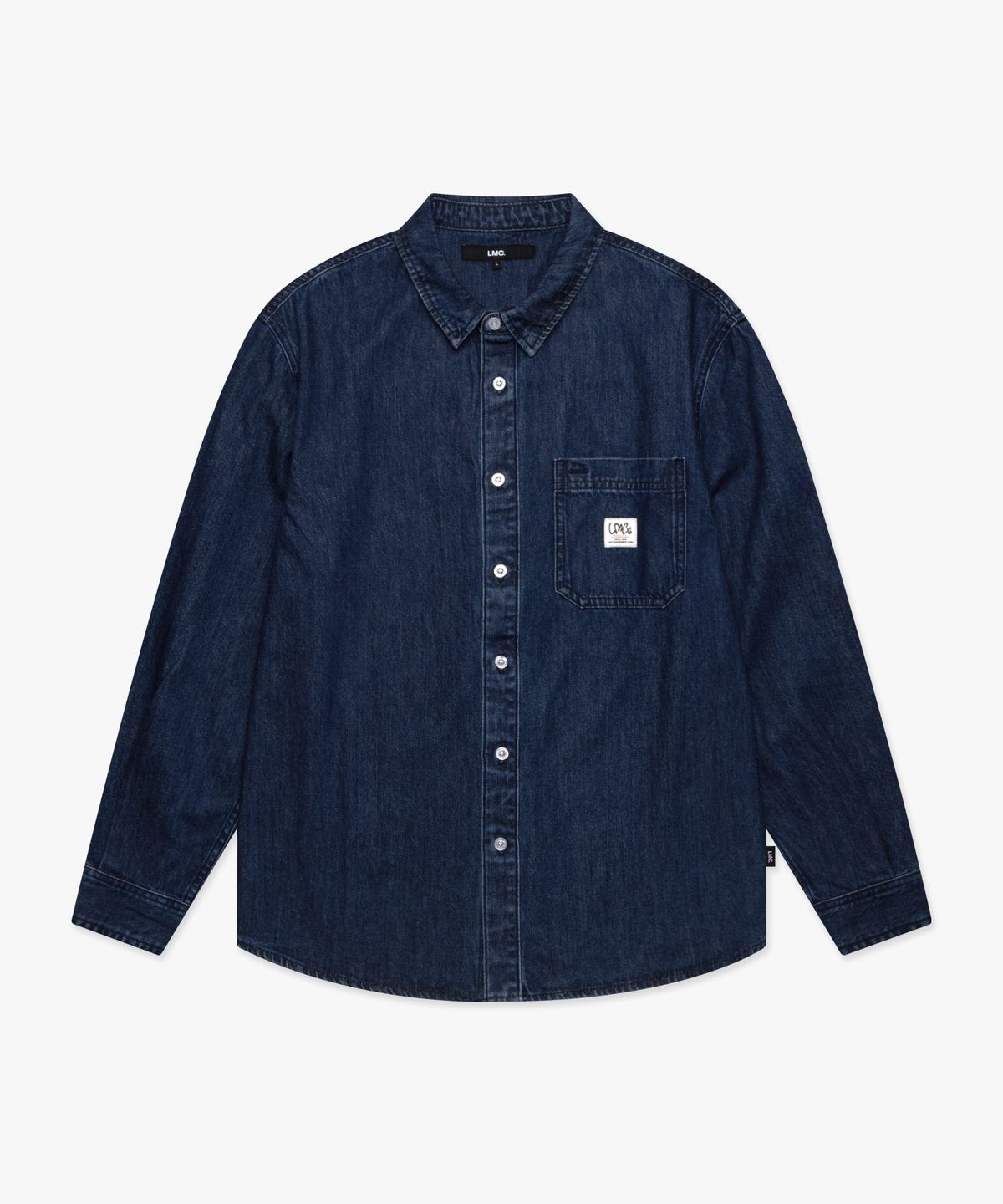 엘엠씨(LMC) OVERSIZED DENIM SHIRT Vintage Blue