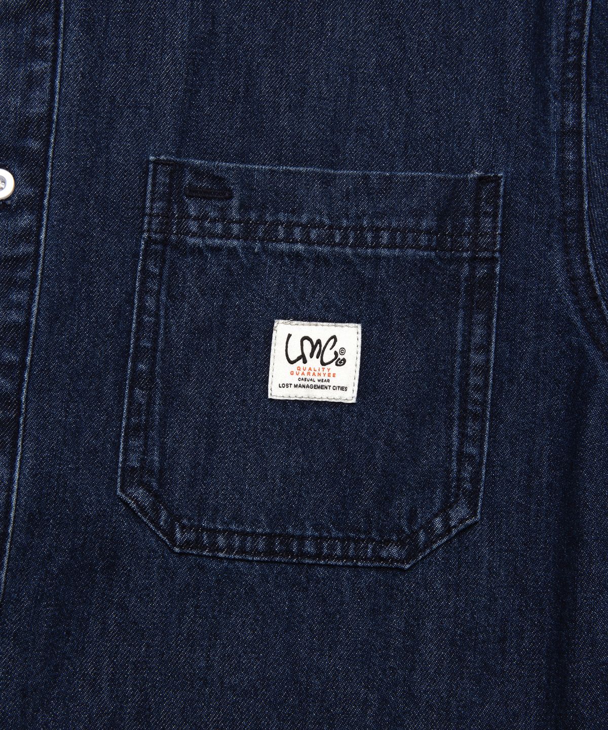 엘엠씨(LMC) OVERSIZED DENIM SHIRT Vintage Blue