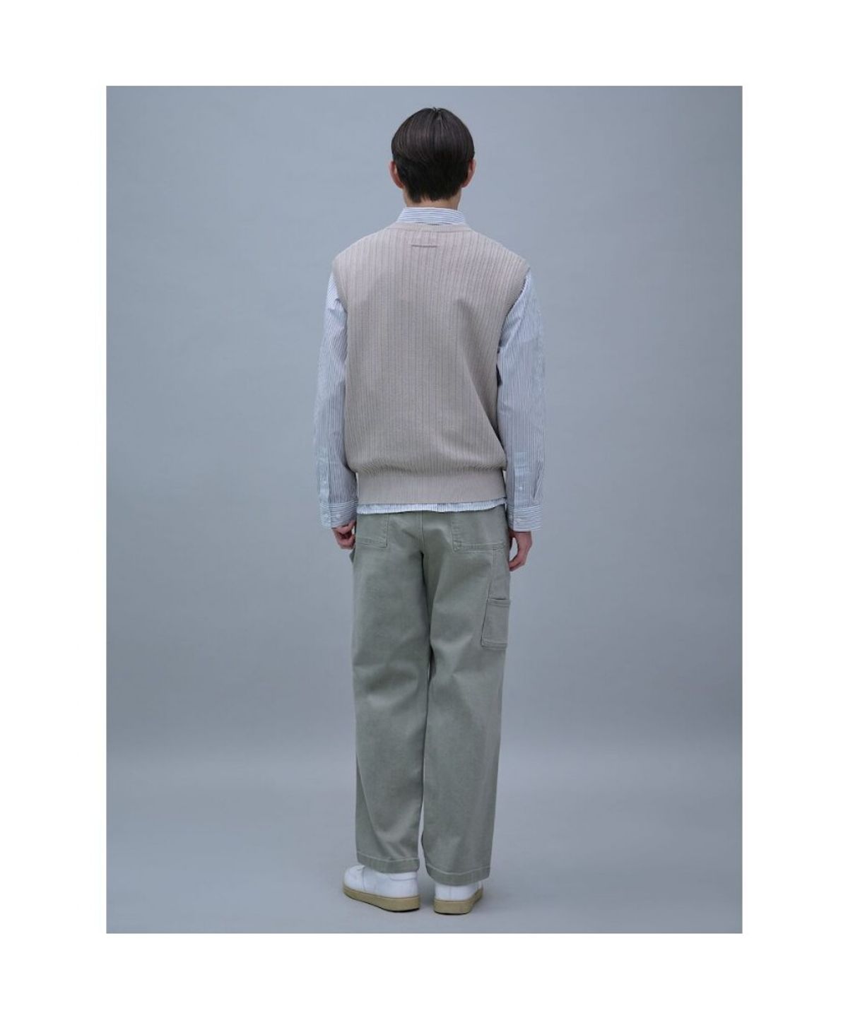 시프트지(SHIFT.G) Vneck Vest  Beige