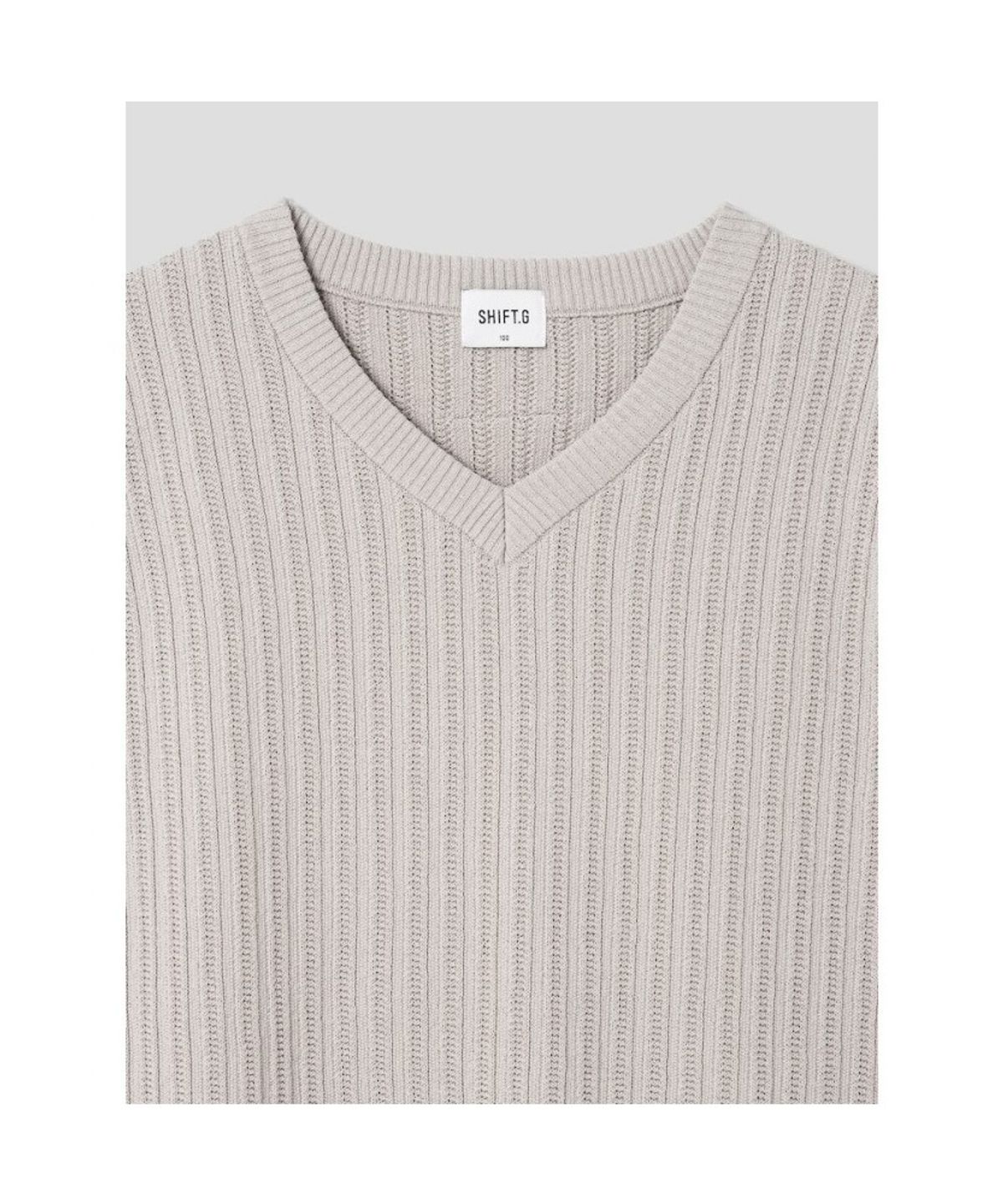 시프트지(SHIFT.G) Vneck Vest  Beige