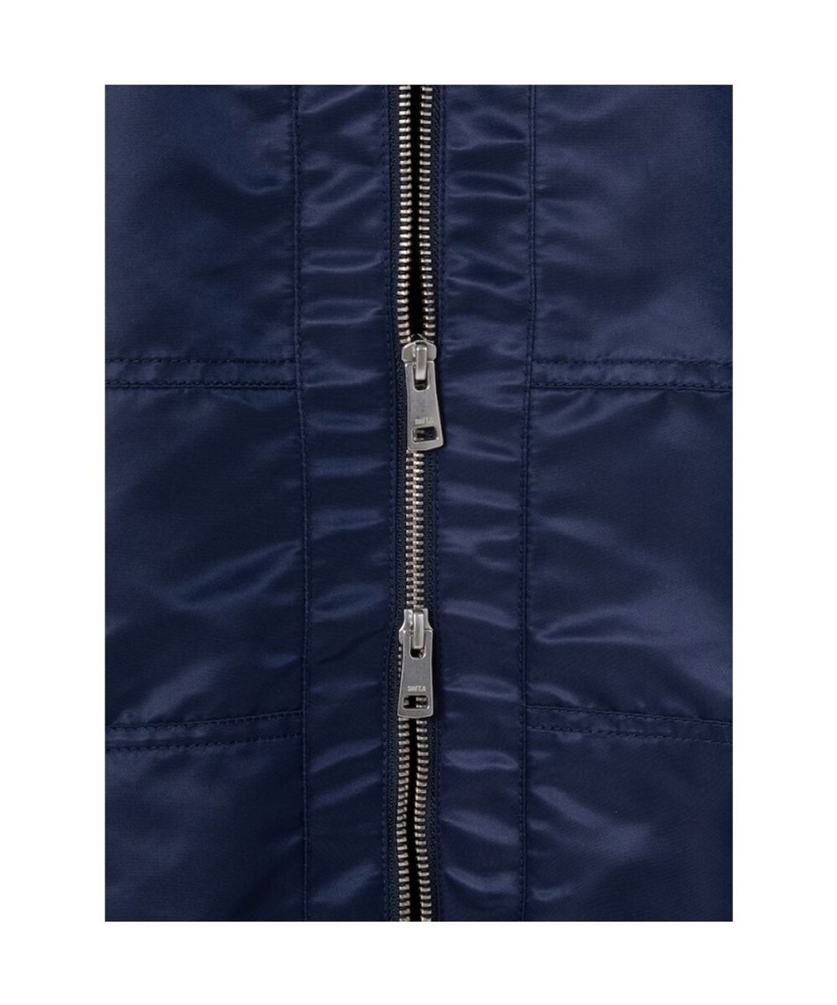 시프트지(SHIFT.G) Woven Mix Hood zipup  Navy