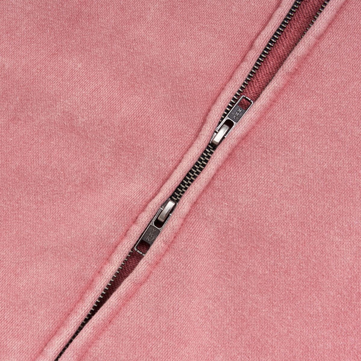 노쿨러스(NOSCOULEURS) ETHINIC STUD ZIP HOODIE PINK