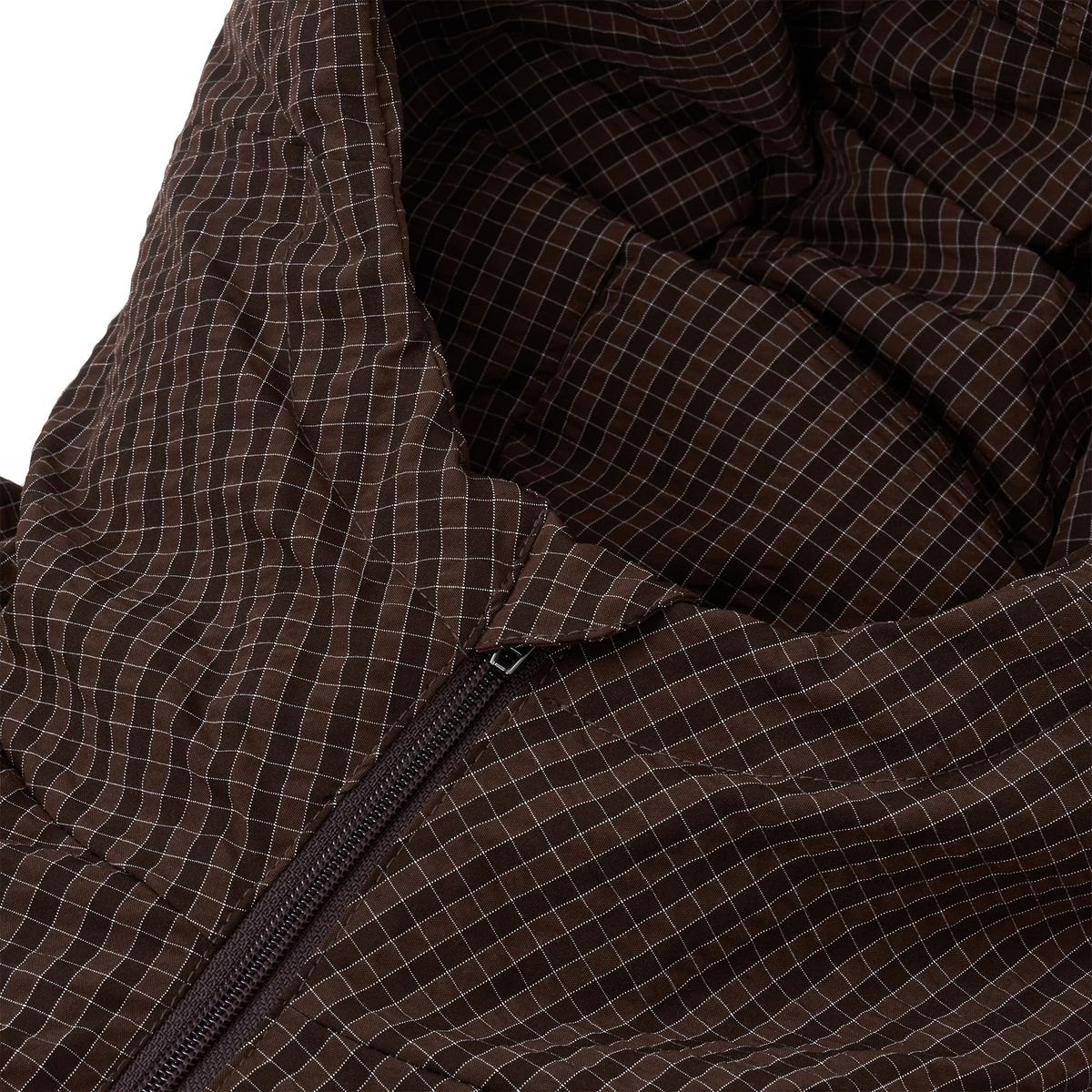 노쿨러스(NOSCOULEURS) BITE PUFFER JACKET BROWN