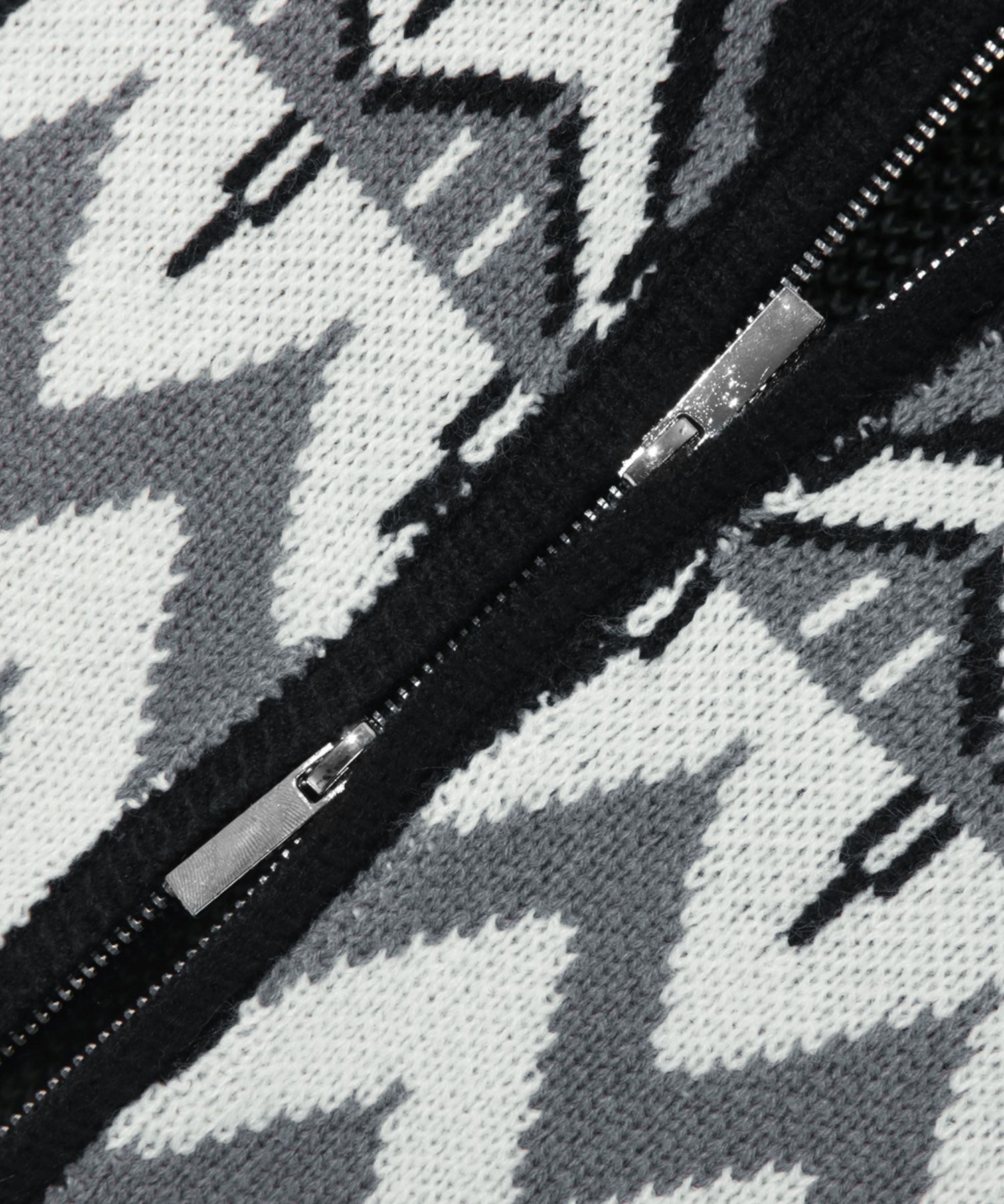 パーカー・フーディ TRILLION Washable Nordic Jacquard 2WAY Hood Zip Up Knit MUSINSA | TRILLION Washable Nordic Jacquard 2WAY Hooded Zip