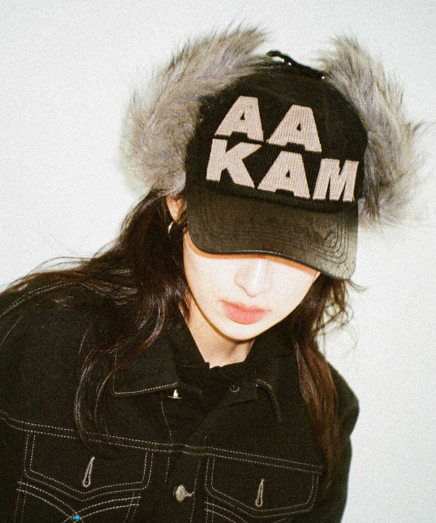 【AAKAM】Leather Mixed Trapper Cap ★韓国人気★ 追跡付 MUSINSA | AAKAM Leather Mixed Trapper Cap (Black)