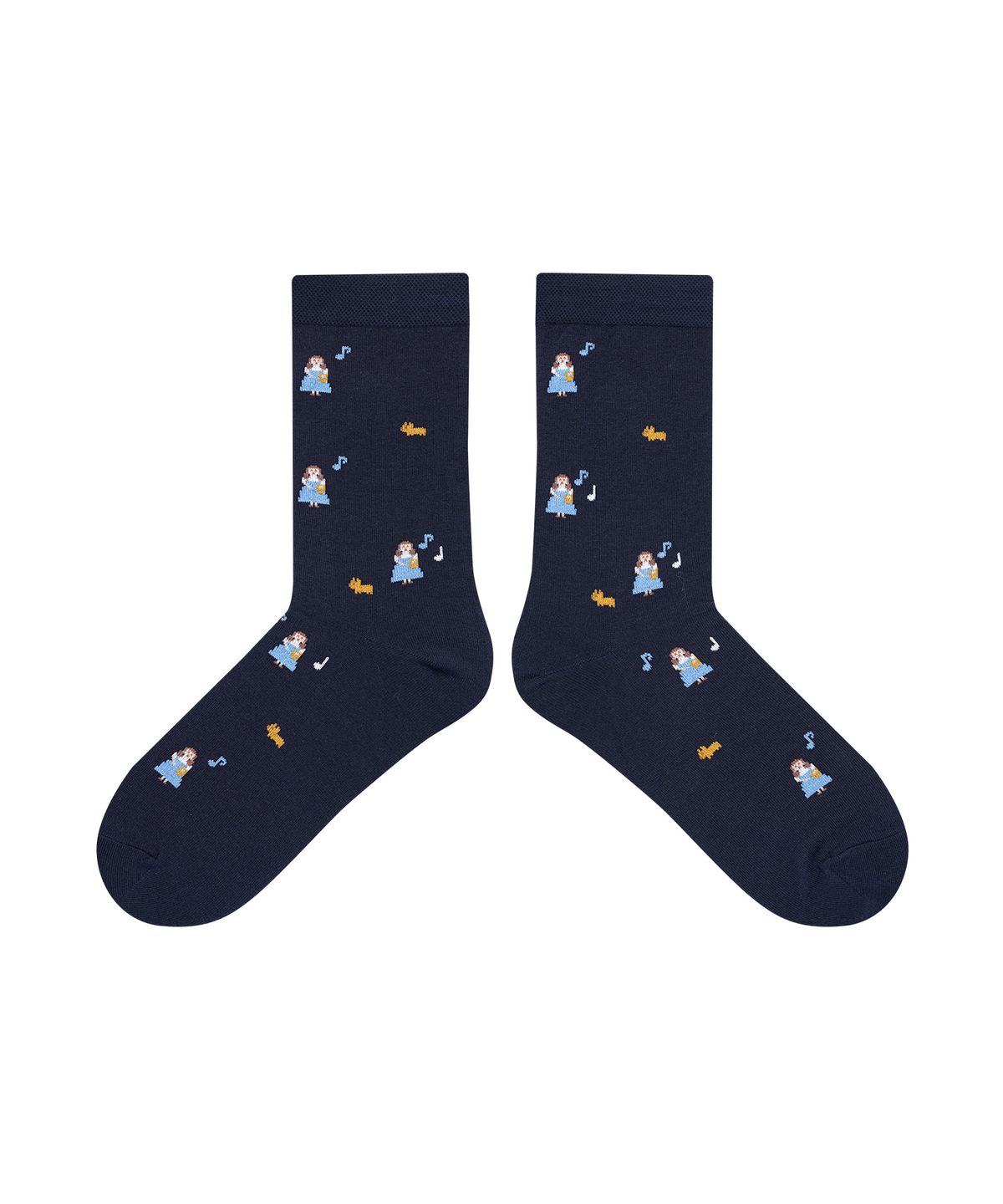 스튜디오 싹스탑(STUDIO SOCKSTOP) [2PACK] 오즈의 마법사 크루 삭스_7colors