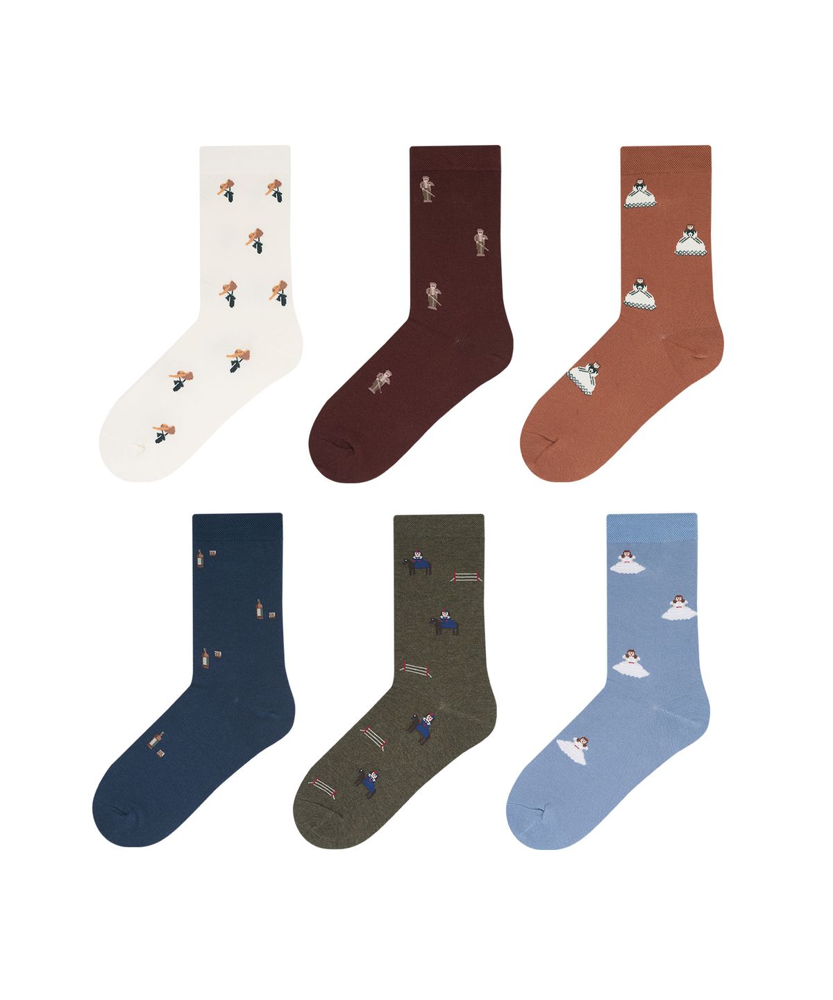 스튜디오 싹스탑(STUDIO SOCKSTOP) [2PACK] 바람과함께 사라지다_6colors