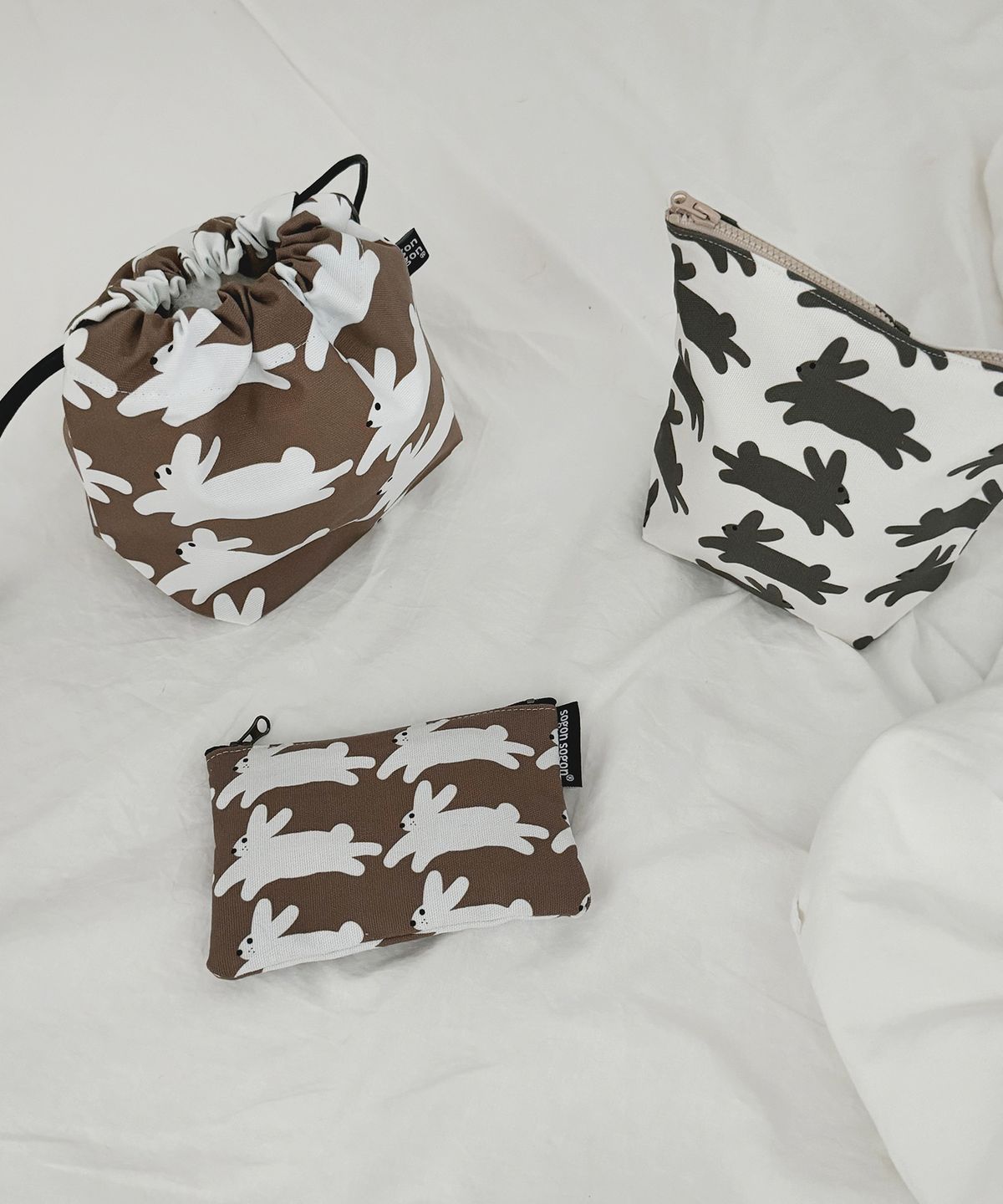 소곤소곤(SOGONSOGON) run bunny pouch w