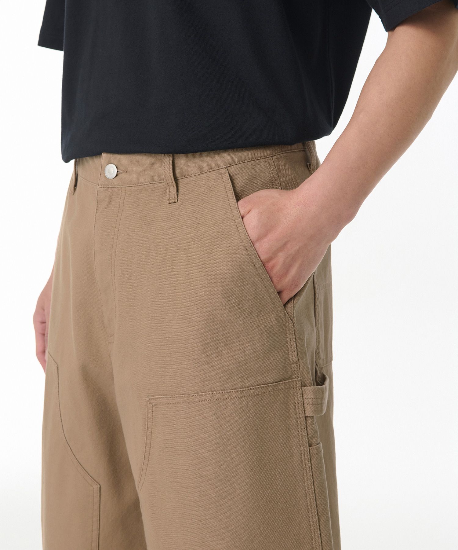 MUSINSA | MUSINSA STANDARD Canvas Double Knee Carpenter