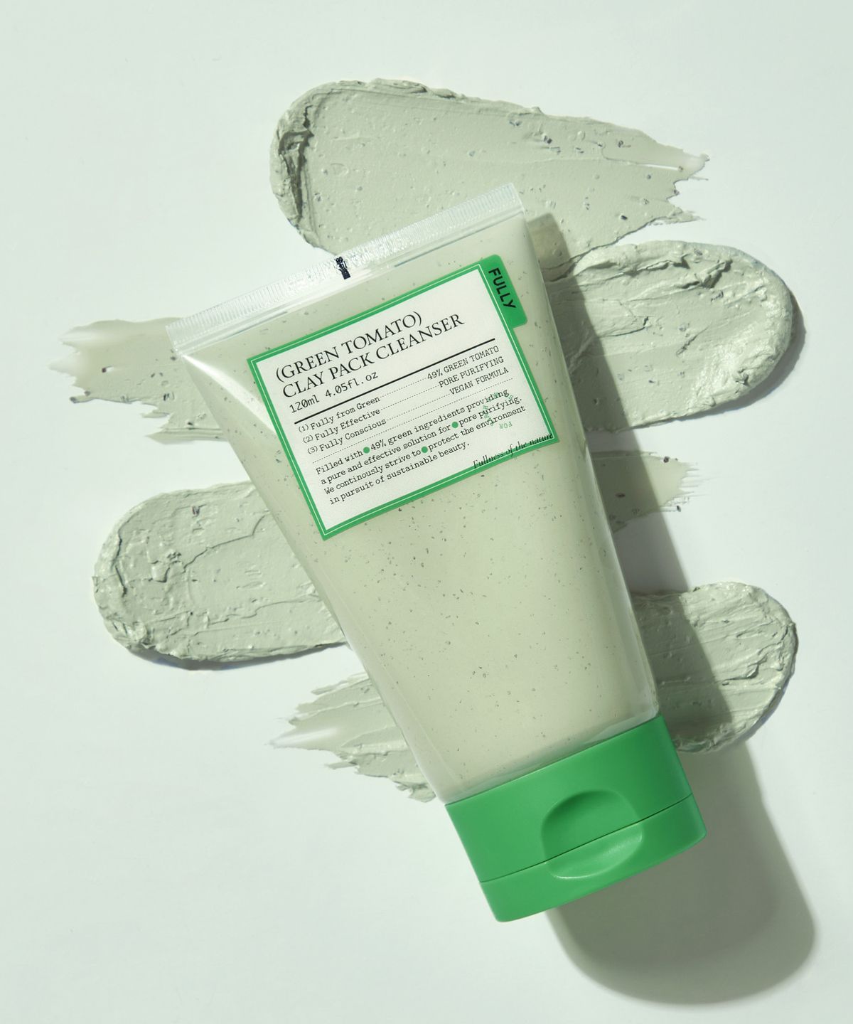 풀리(FULLY) 그린 토마토 클레이 팩 클렌저 120ml