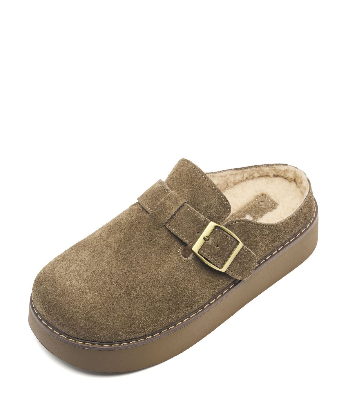 스퍼(SPUR) Bleubon 소가죽 스웨이드 슬리퍼 3.5cm -UA9083 (3color)