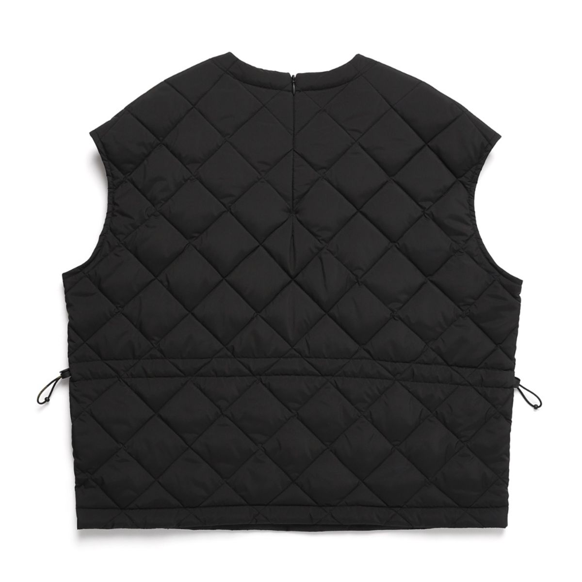 내셔널지오그래픽(NATIONALGEOGRAPHIC) N244WPV010 여성 엘크 패딩 베스트형 티셔츠 CARBON BLACK