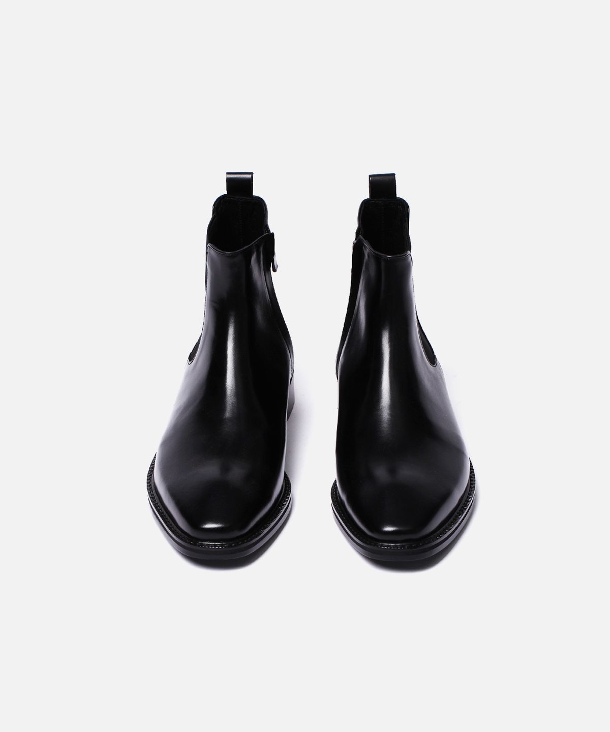커스텀무드(CUSTOMMOOD) 리첼 소가죽 첼시부츠(black fg)