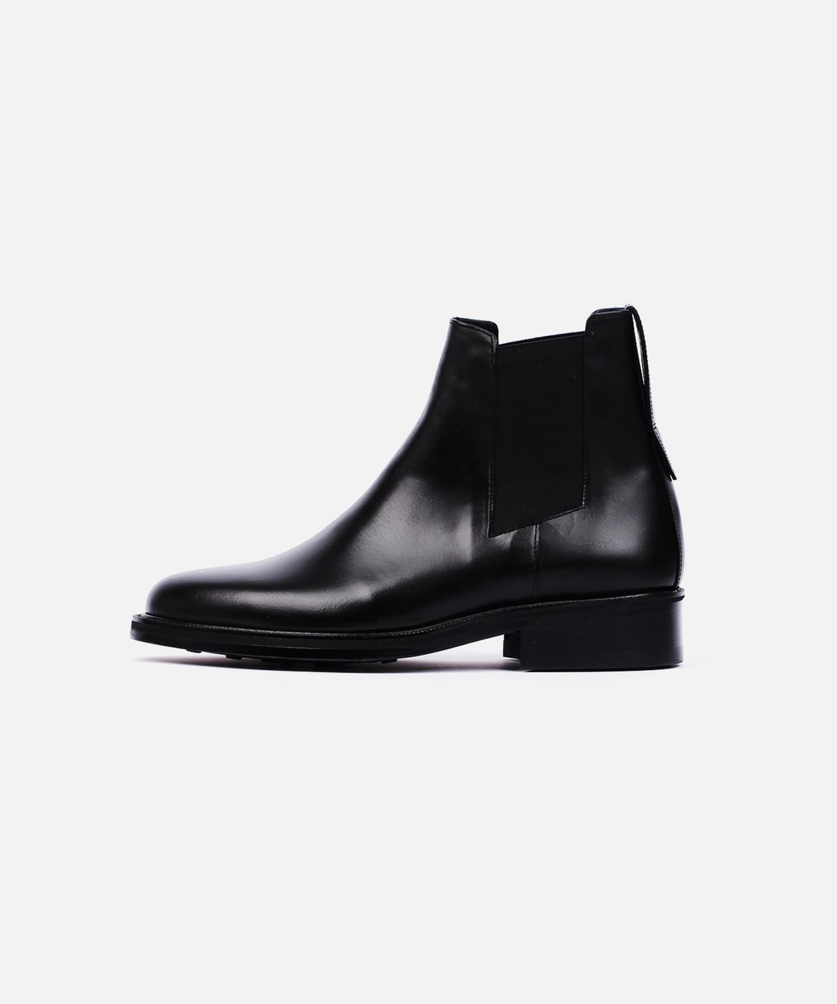 커스텀무드(CUSTOMMOOD) 히든소가죽 첼시부츠(black fg)