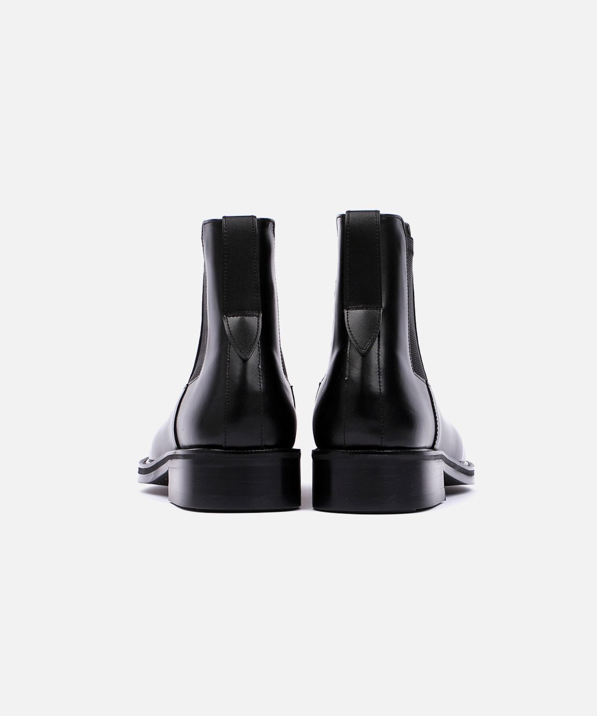커스텀무드(CUSTOMMOOD) 히든소가죽 첼시부츠(black fg)