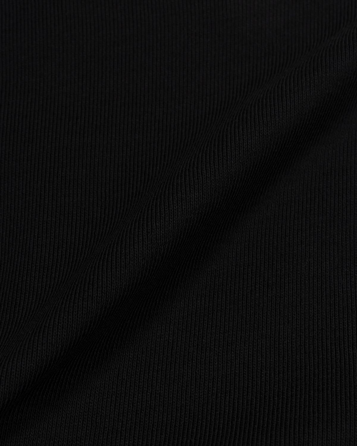 모아(MOAA) Layered Rib Flared Pants (BLACK)