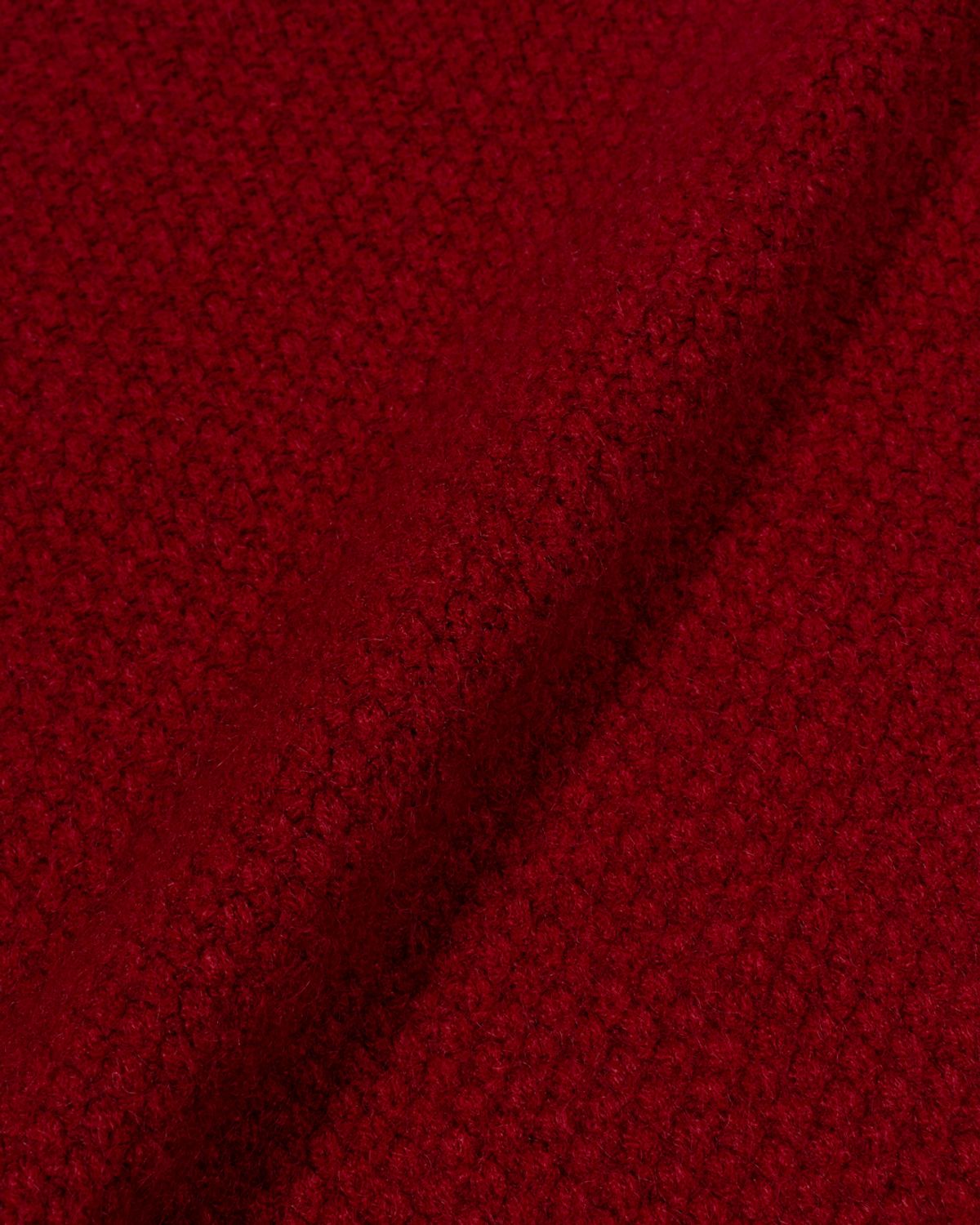 모아(MOAA) Classic Cable Knit Top (RED)