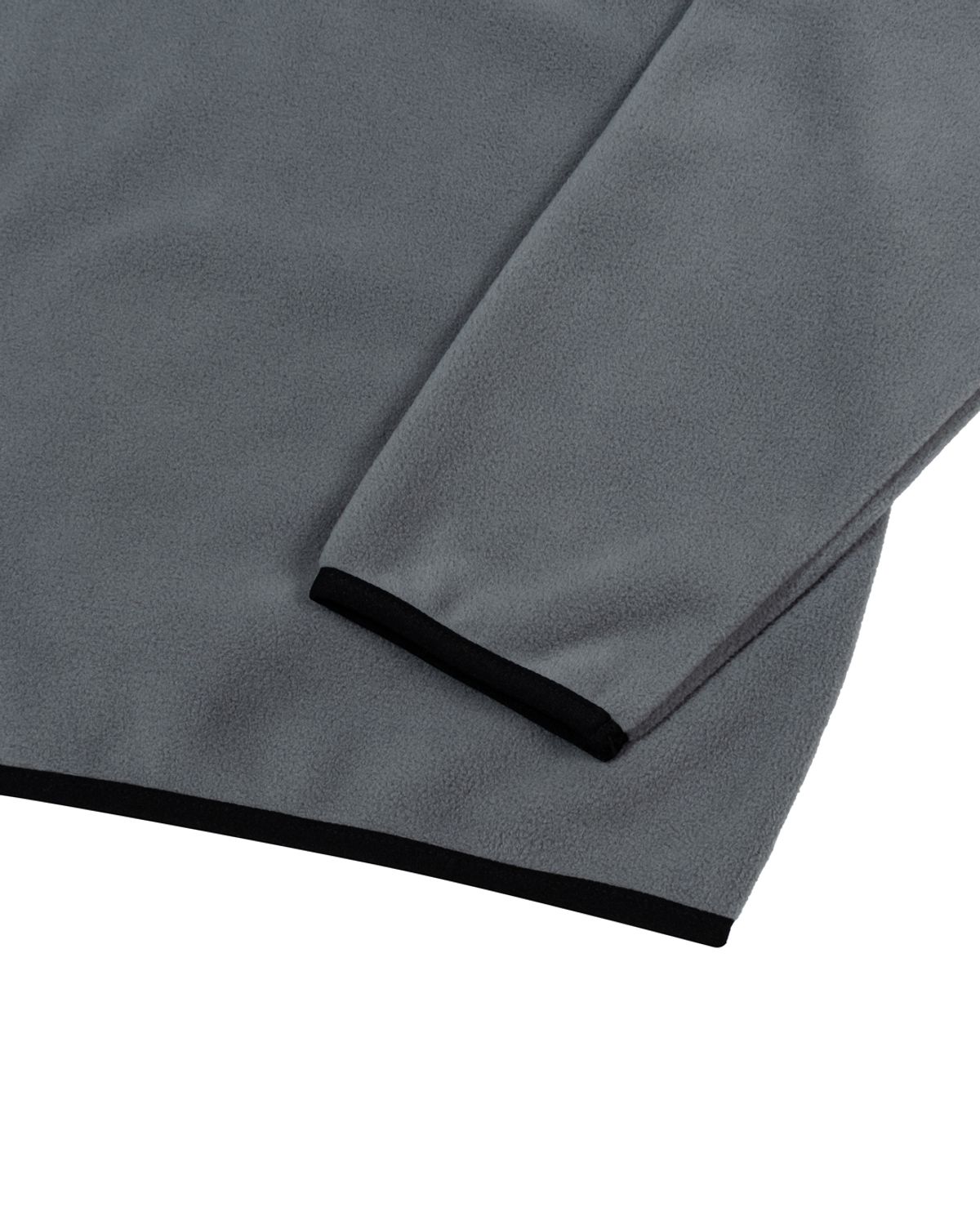 모아(MOAA) Half-Button Fleece Pullover (GRAY)