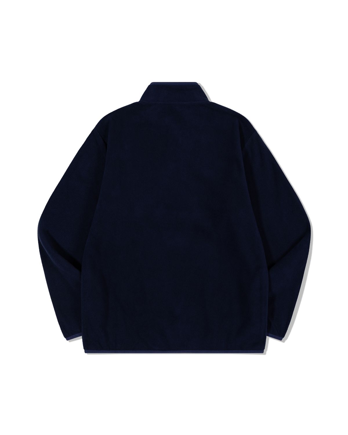 모아(MOAA) Half-Button Fleece Pullover (NAVY)