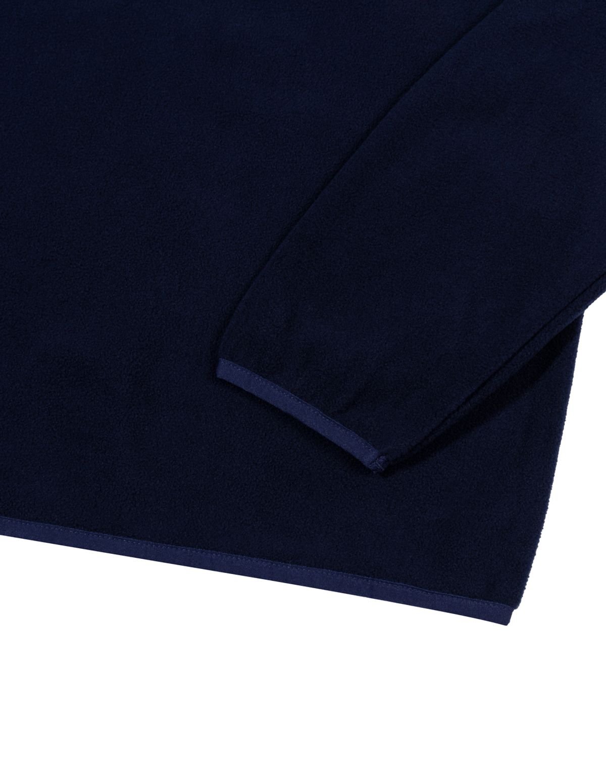 모아(MOAA) Half-Button Fleece Pullover (NAVY)