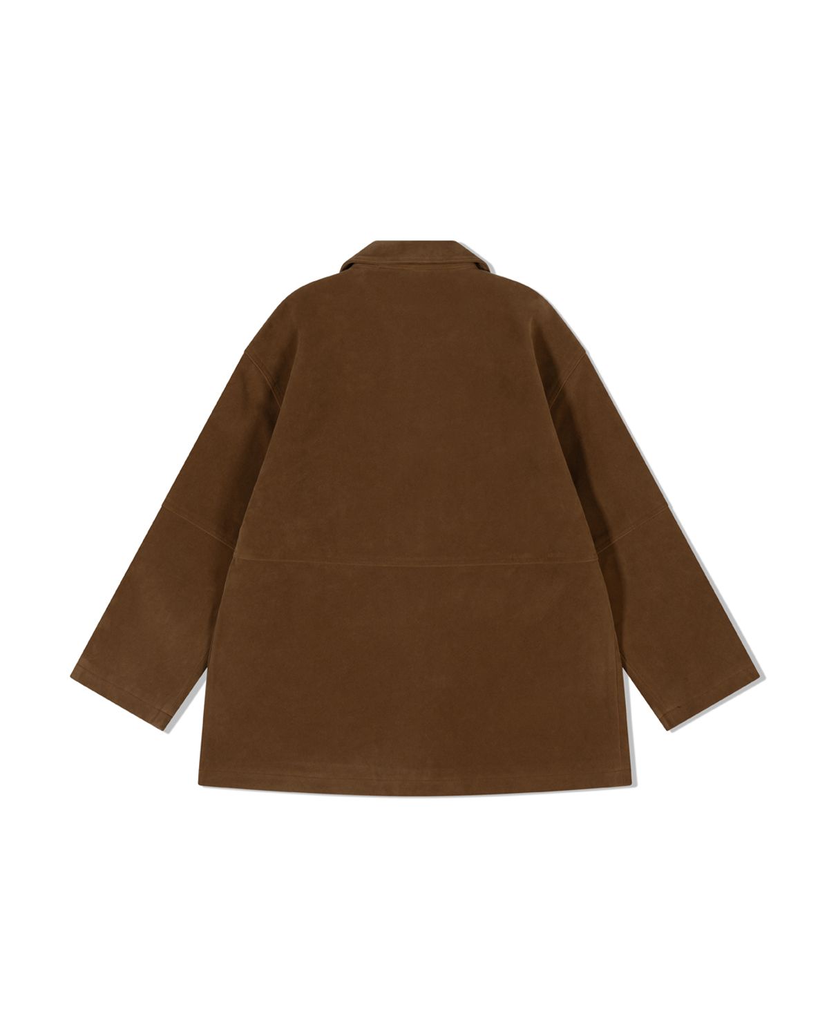 모아(MOAA) Vintage Suede Utility Coat (BEIGE)