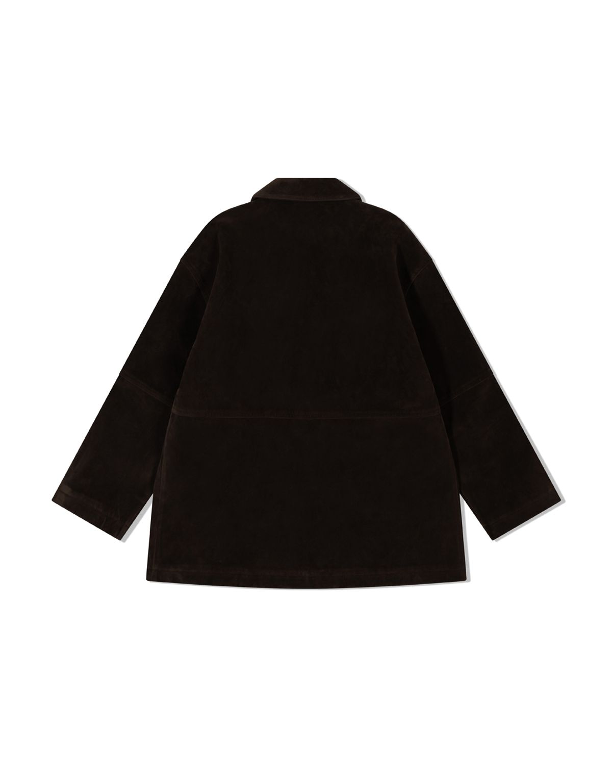 모아(MOAA) Vintage Suede Utility Coat (BROWN)