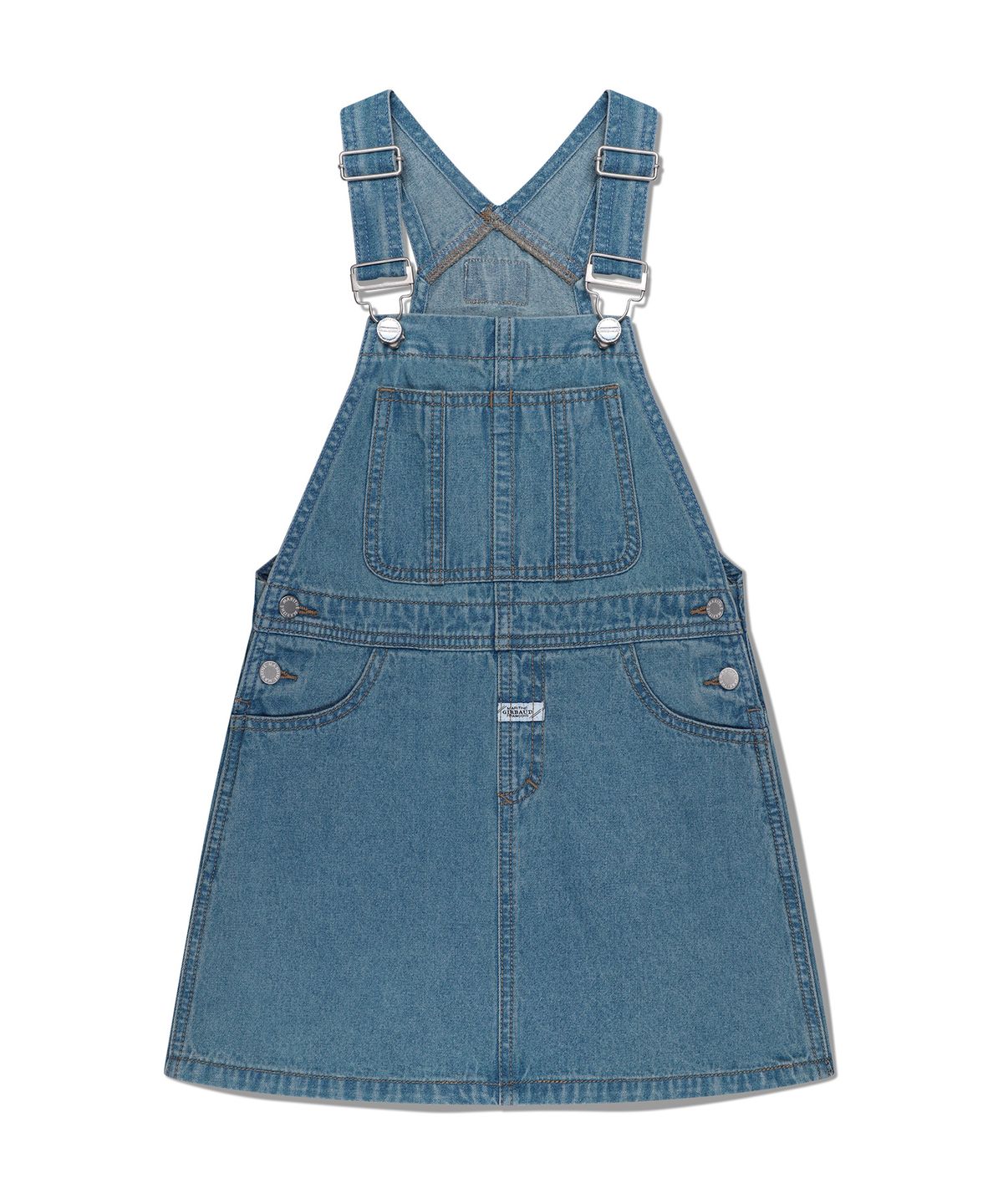 마리떼 키즈(MARITHÉ KIDS) KIDS W DENIM OVERALL SKIRT blue