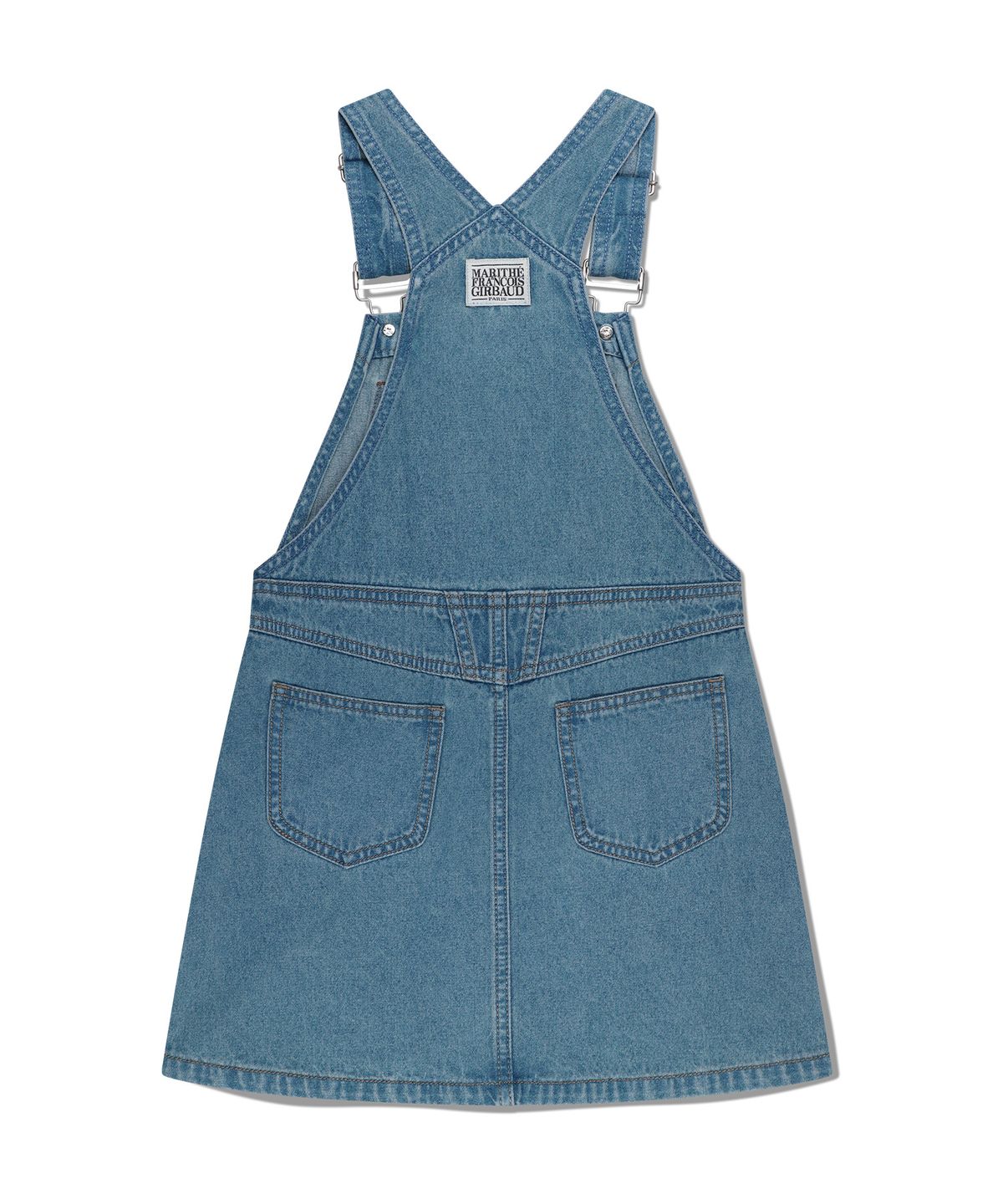마리떼 키즈(MARITHÉ KIDS) KIDS W DENIM OVERALL SKIRT blue