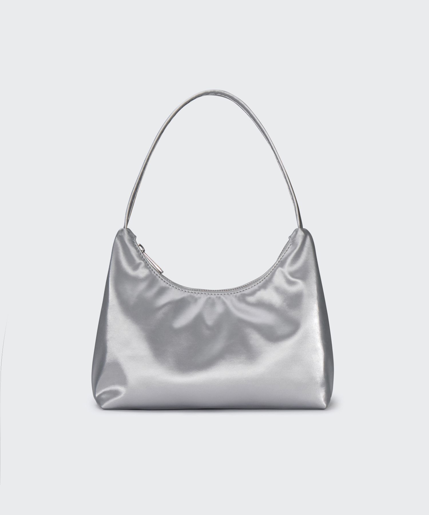 MUSINSA | MUSINSA STANDARD WOMAN Women's Shiny Hobo Bag [Silver]
