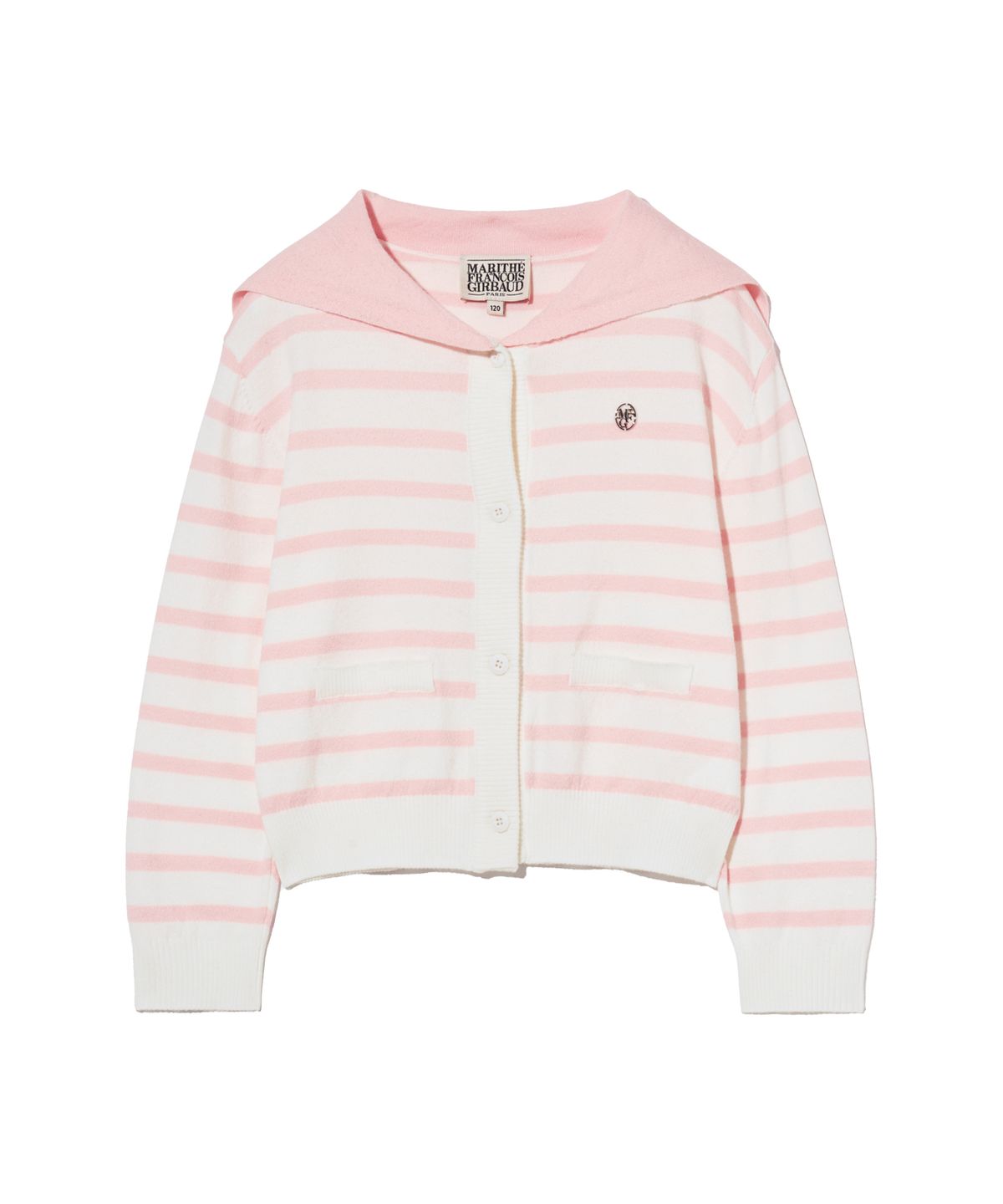 마리떼 키즈(MARITHÉ KIDS) KIDS W SAILOR CARDIGAN light pink