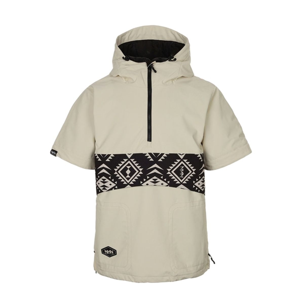 엔쓰리(NNN) 2324 NNN - Bliss23 Anorak - JACKET - 아이보리+패턴  ( 남녀공용 스노우보드복 자켓 )