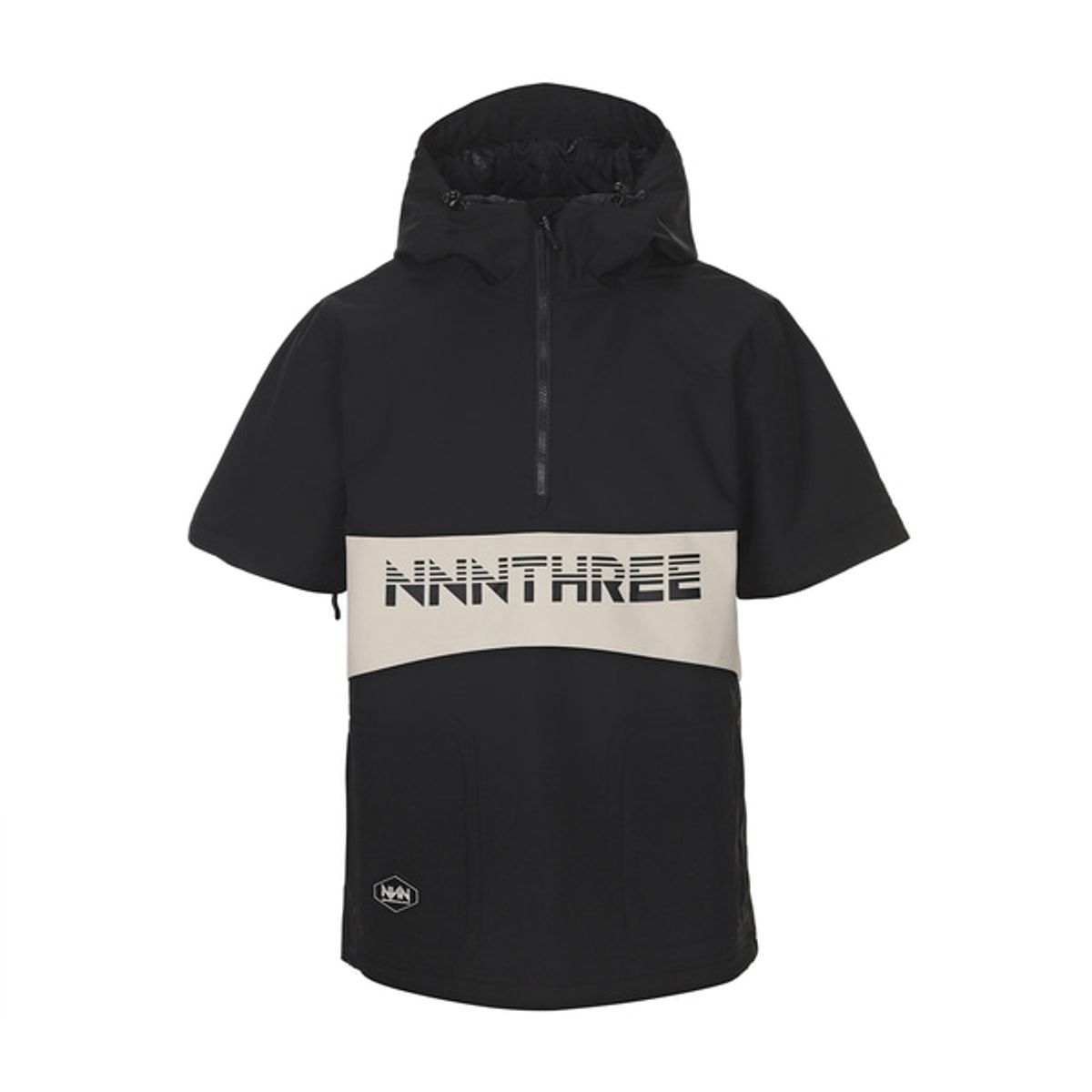 엔쓰리(NNN) 2324 NNN - Bliss23 Anorak - JACKET - 블랙+아이보리  ( 남녀공용 스노우보드복 자켓 )