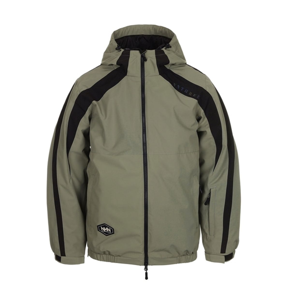 엔쓰리(NNN) 2324 NNN - Slantwise- JACKET - 카키+블랙  ( 남녀공용 스노우보드복 자켓 )
