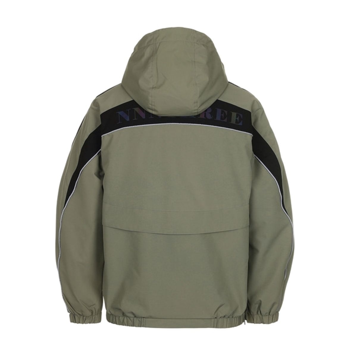 엔쓰리(NNN) 2324 NNN - Slantwise- JACKET - 카키+블랙  ( 남녀공용 스노우보드복 자켓 )